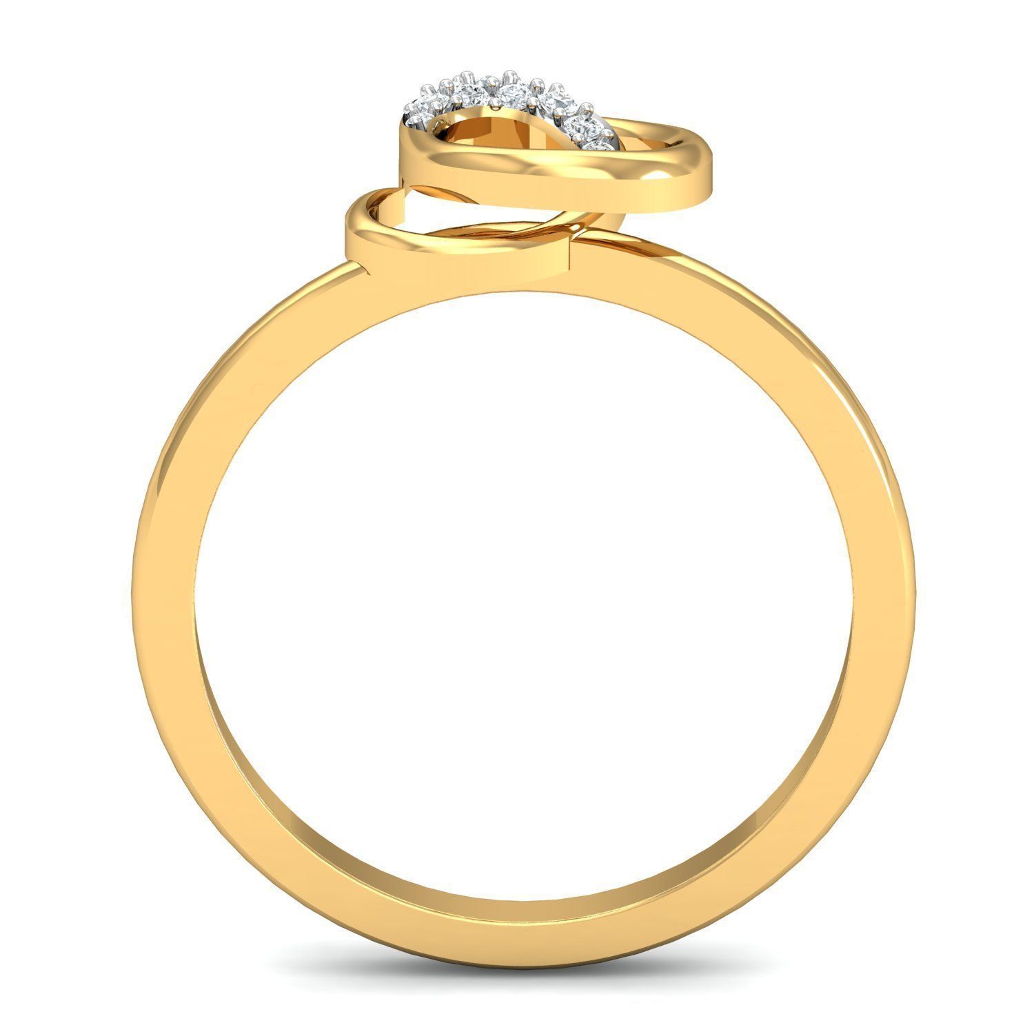 Women Ring Earrings Pendant set 3dm stl 3mf glb render details 3D print model_26