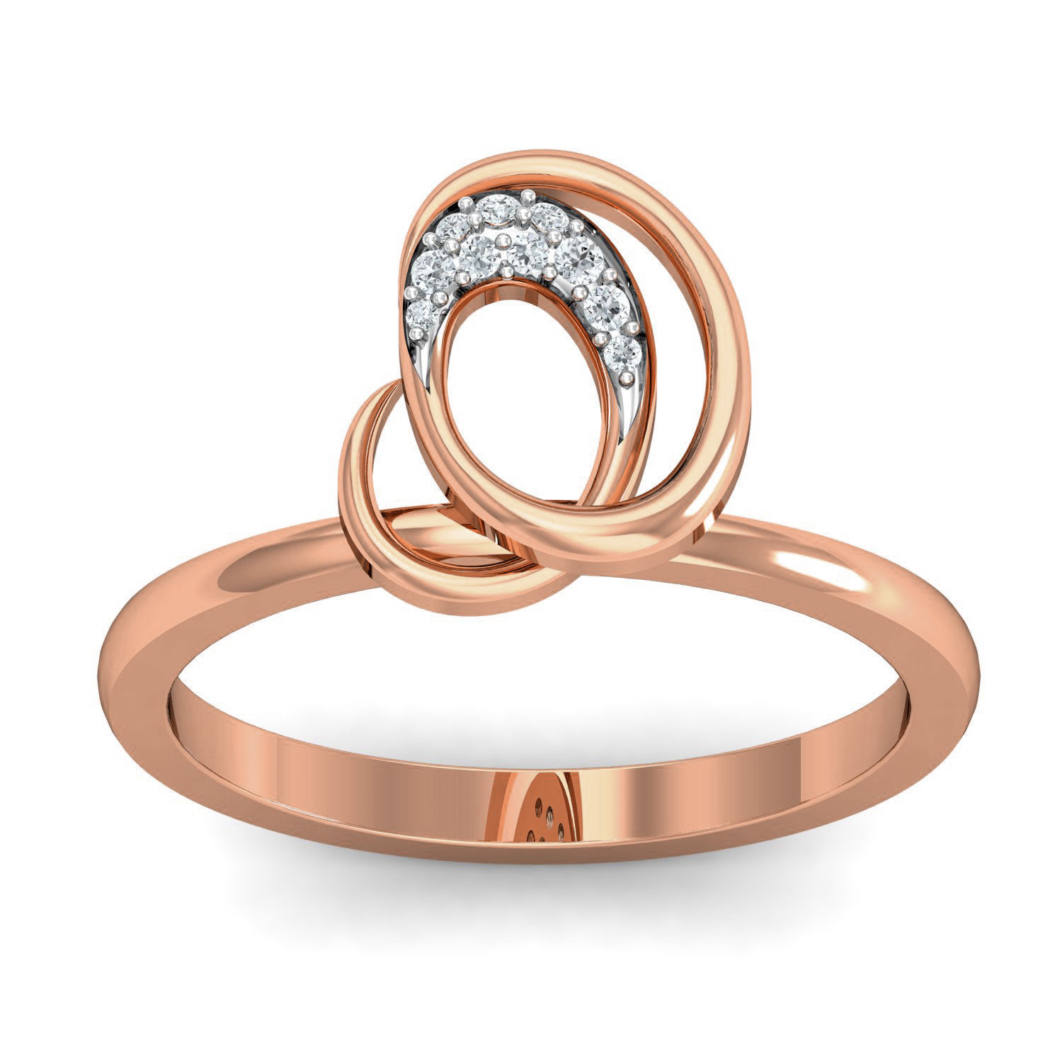 Women Ring Earrings Pendant set 3dm stl 3mf glb render details 3D print model_25