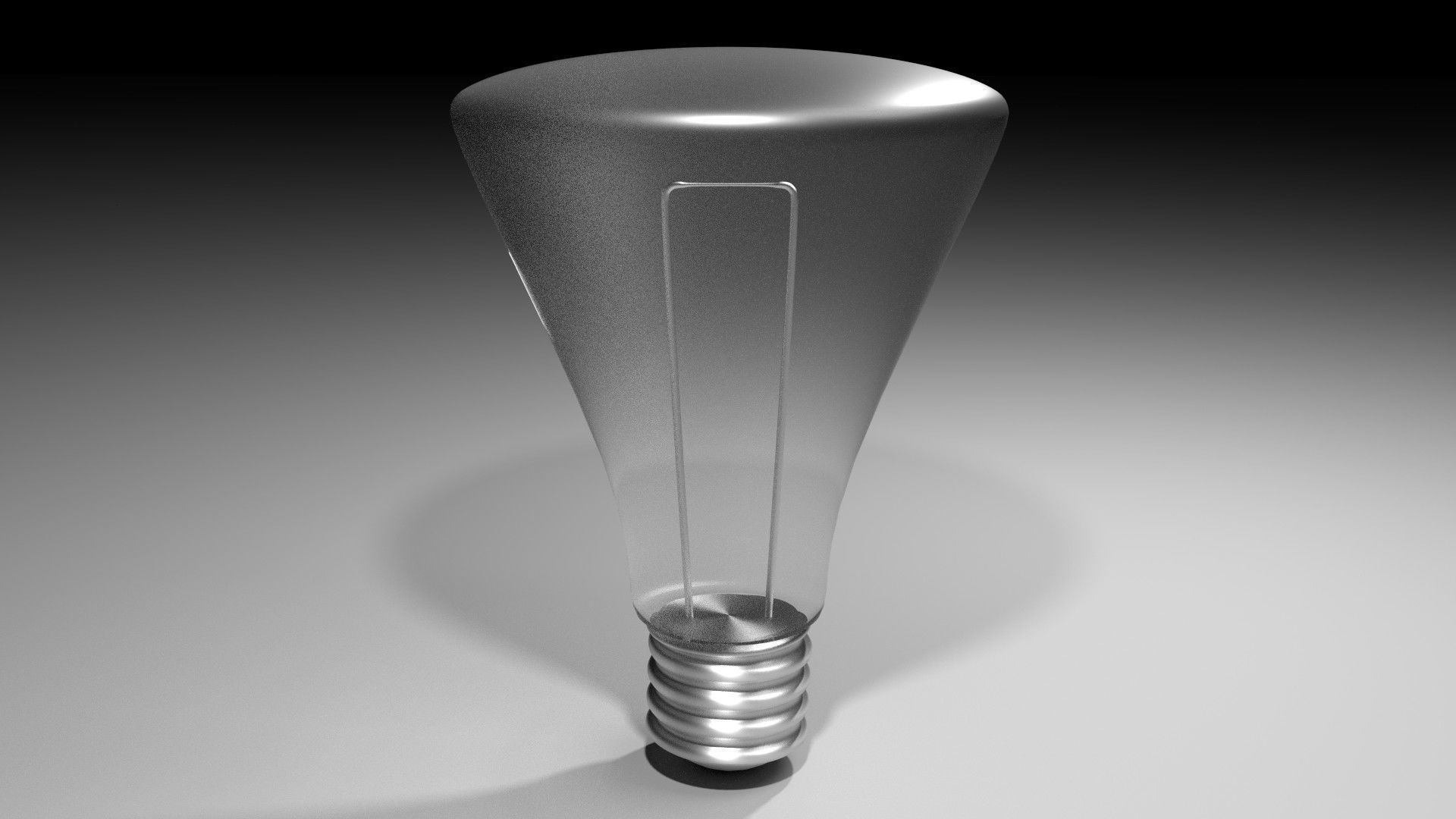 Light Bulb - Beam 3D model_1
