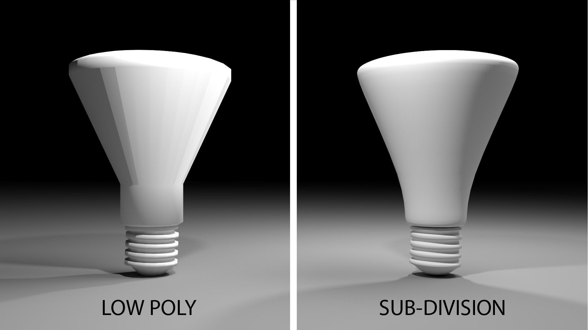 Light Bulb - Beam 3D model_4