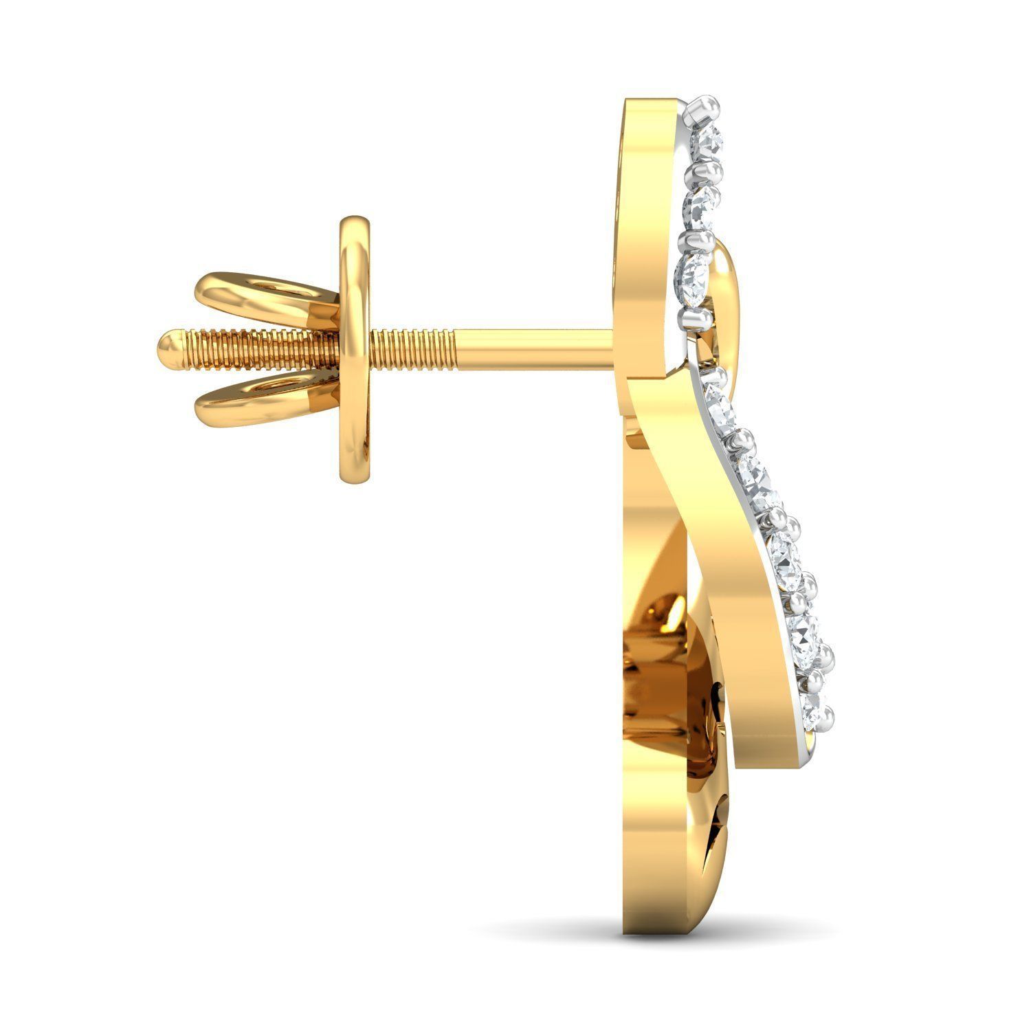 Women Ring Earrings Pendant set 3dm stl 3mf glb render details 3D print model_17