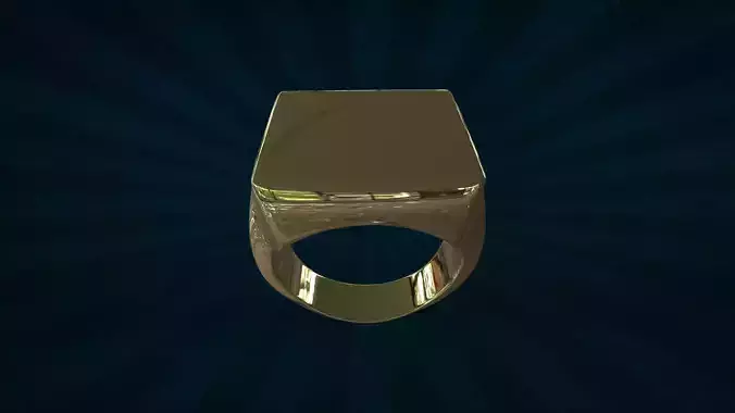 RING-017 Base Ring 3D model