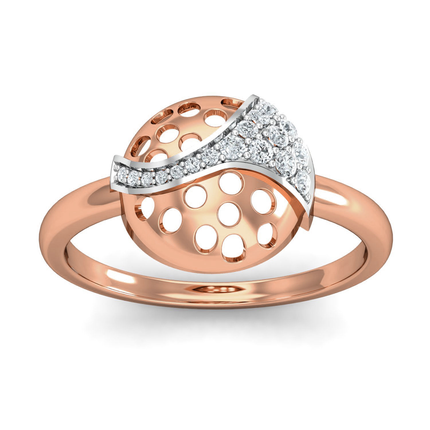 Women Ring Earrings Pendant set 3dm stl 3mf glb render details 3D print model_23