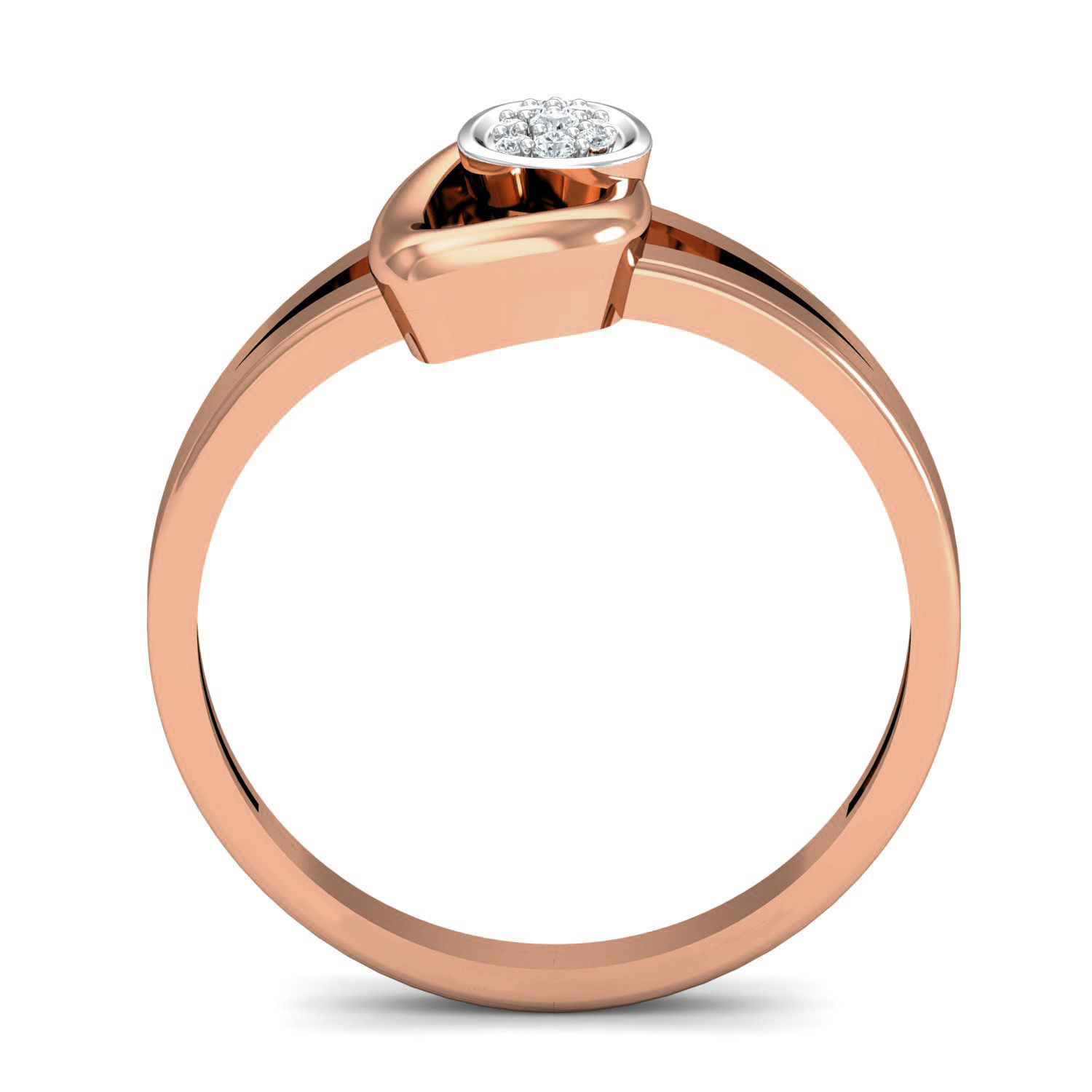 Women Ring Earrings Pendant set 3dm stl 3mf glb render details 3D print model_27