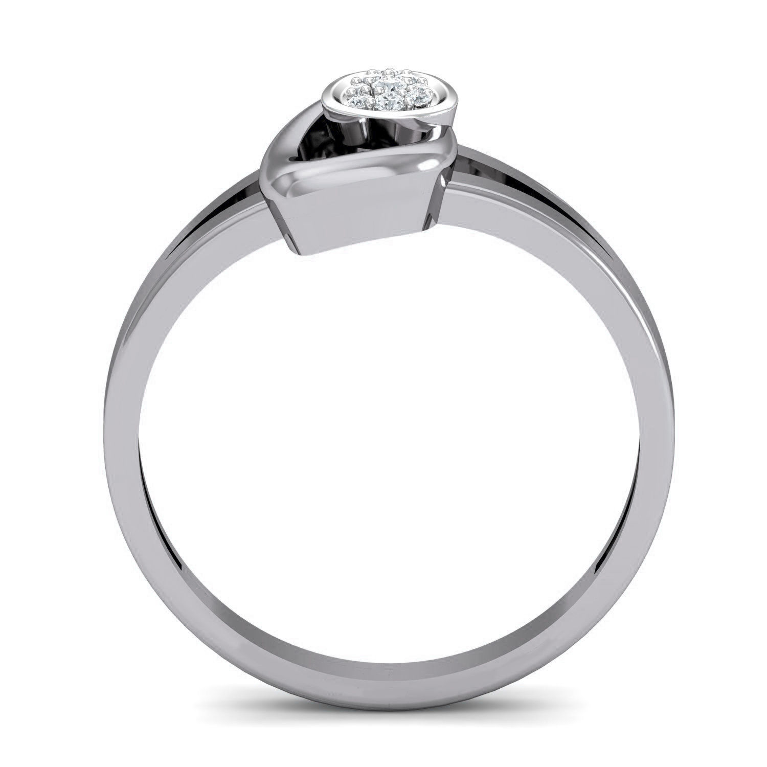 Women Ring Earrings Pendant set 3dm stl 3mf glb render details 3D print model_26