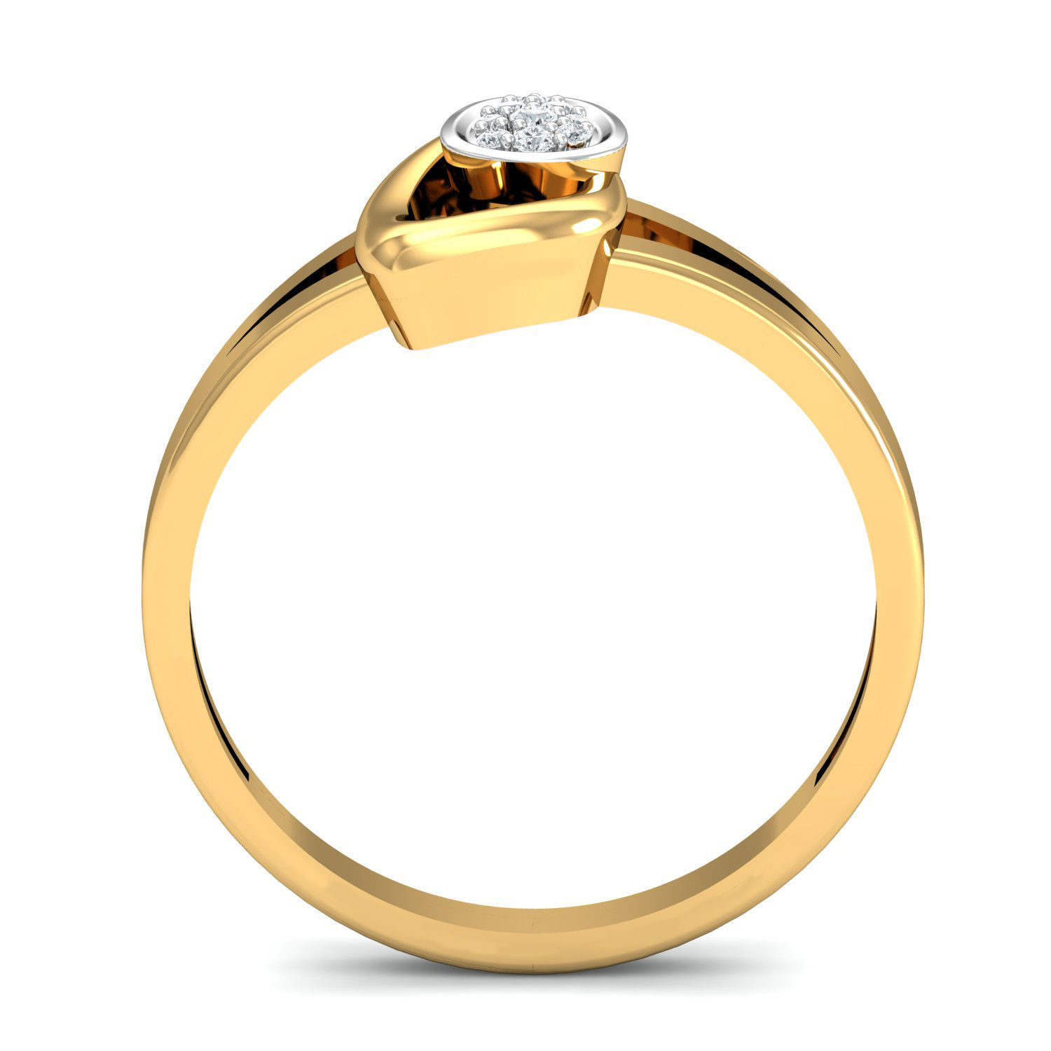 Women Ring Earrings Pendant set 3dm stl 3mf glb render details 3D print model_28