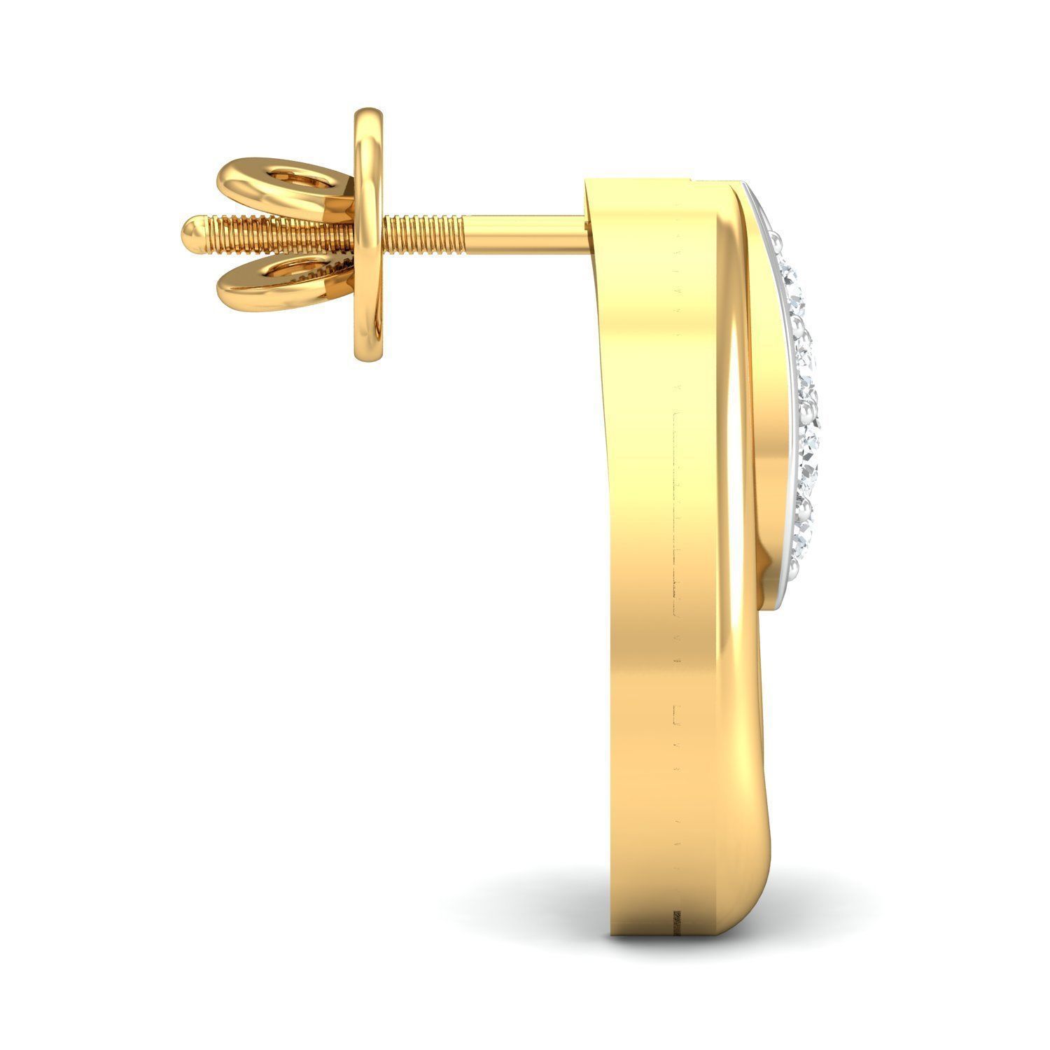 Women Ring Earrings Pendant set 3dm stl 3mf glb render details 3D print model_17