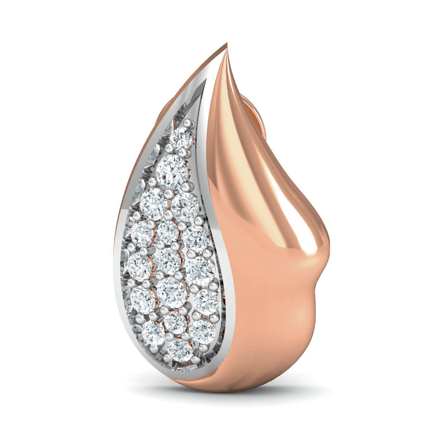 Women Ring Earrings Pendant set 3dm stl 3mf glb render details 3D print model_16