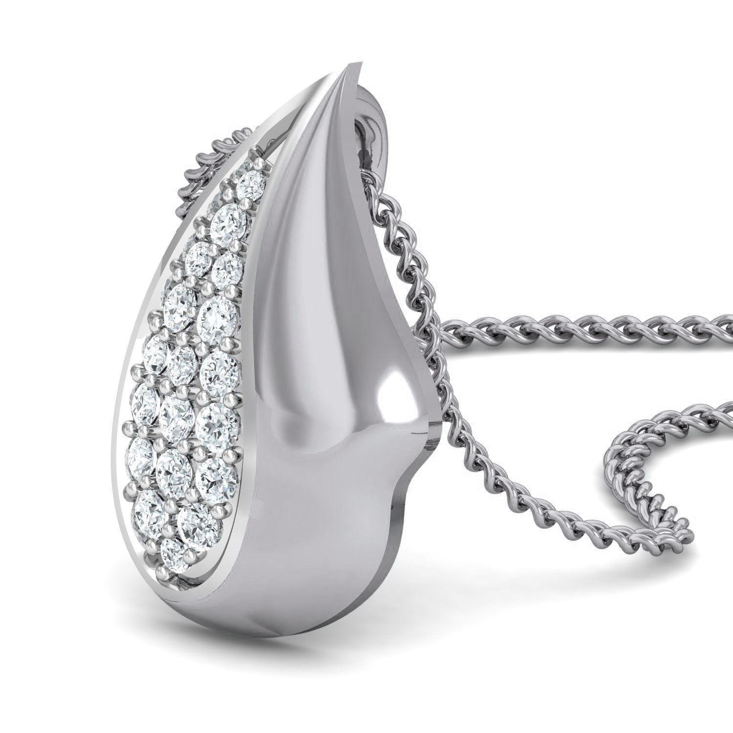 Women Ring Earrings Pendant set 3dm stl 3mf glb render details 3D print model_8