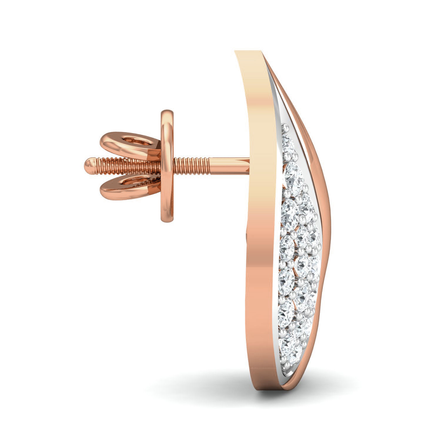 Women Ring Earrings Pendant set 3dm stl 3mf glb render details 3D print model_18