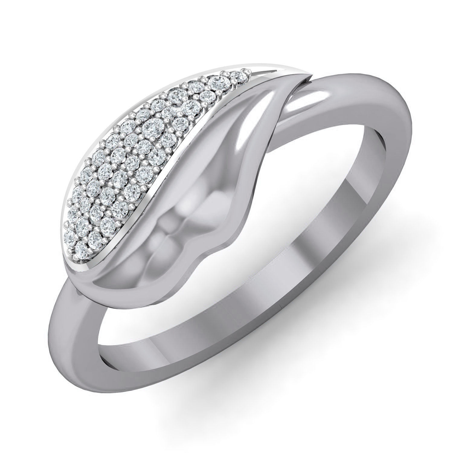 Women Ring Earrings Pendant set 3dm stl 3mf glb render details 3D print model_22