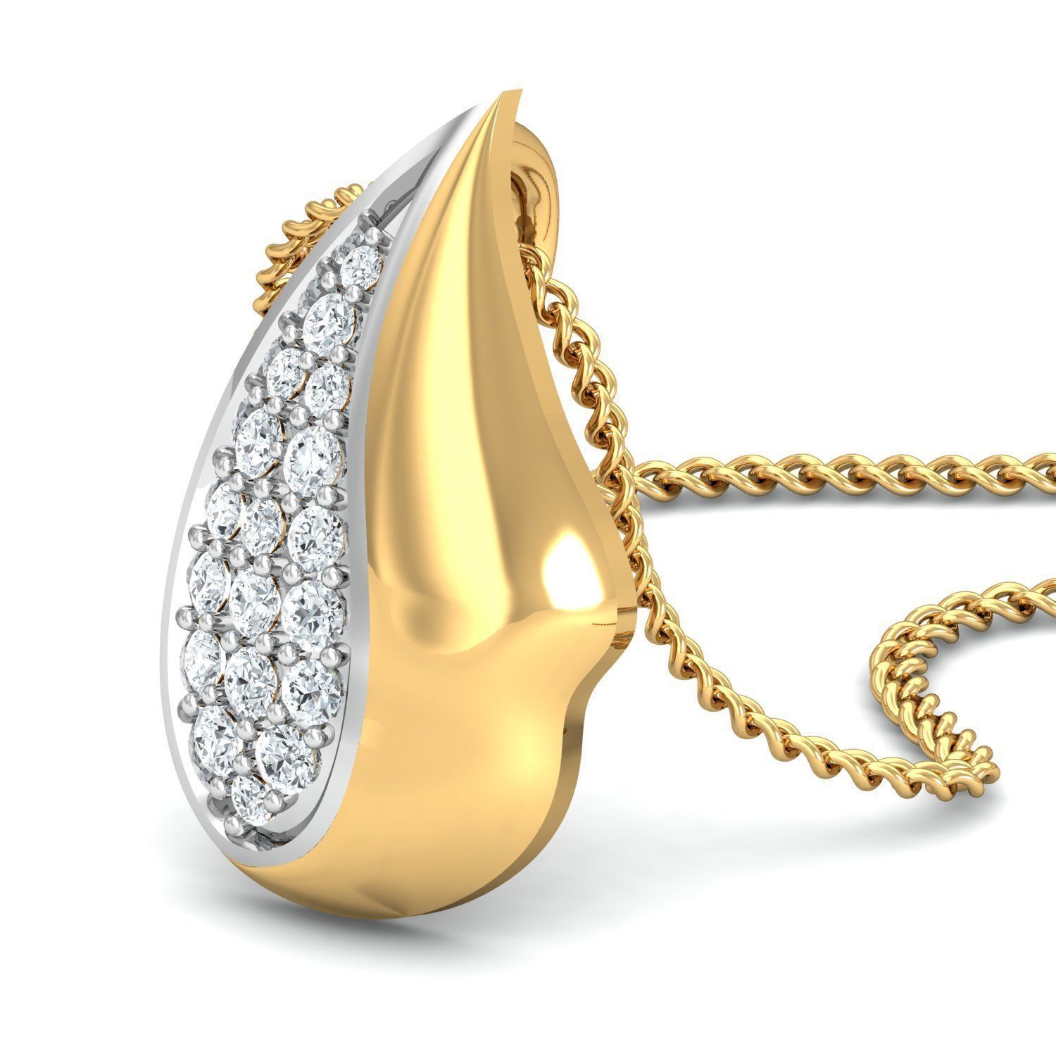 Women Ring Earrings Pendant set 3dm stl 3mf glb render details 3D print model_10