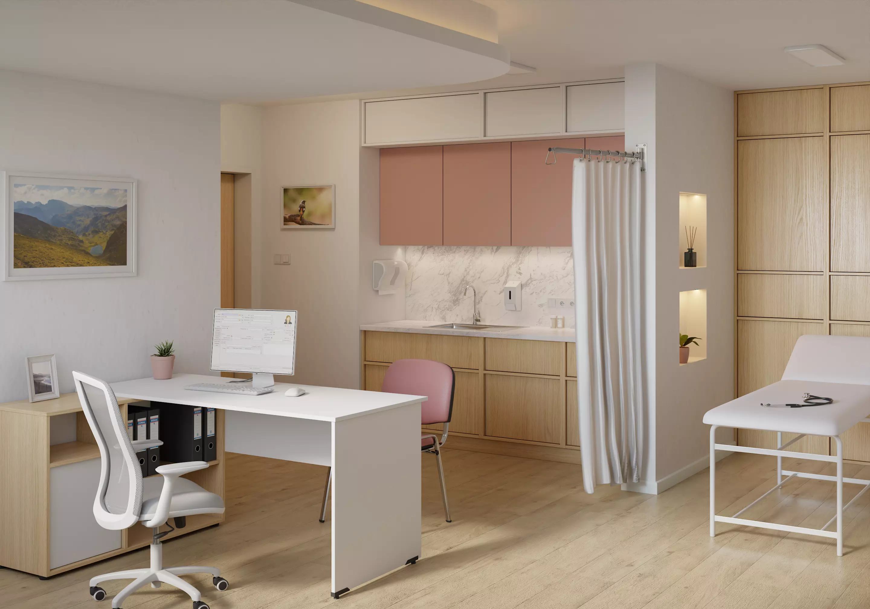 Medical office 3D model