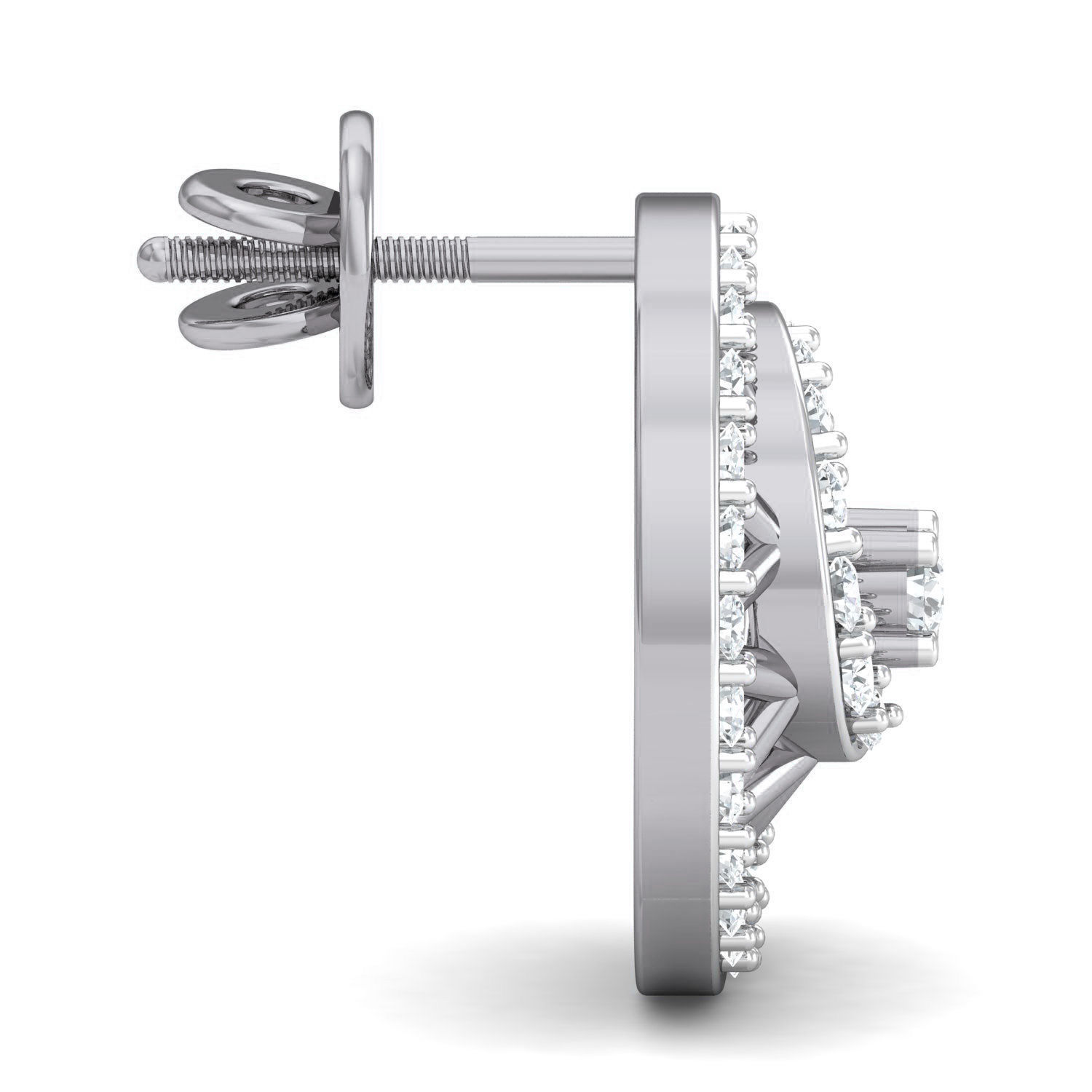 Women Ring Earrings Pendant set 3dm stl 3mf glb render details 3D print model_18