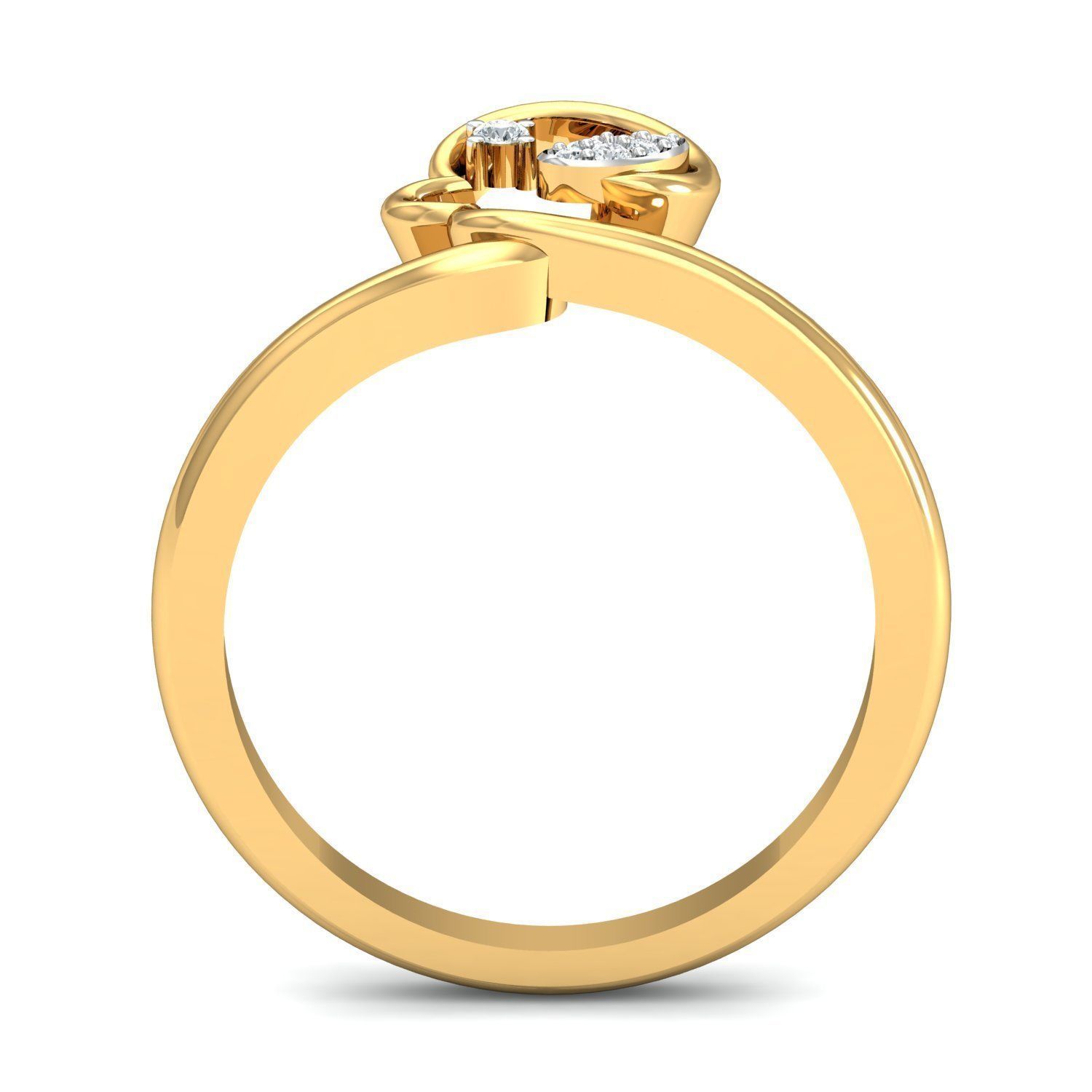 Women Ring Earrings Pendant set 3dm stl 3mf glb render details 3D print model_26