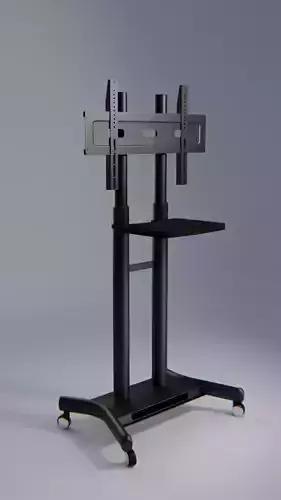TV stand on wheels