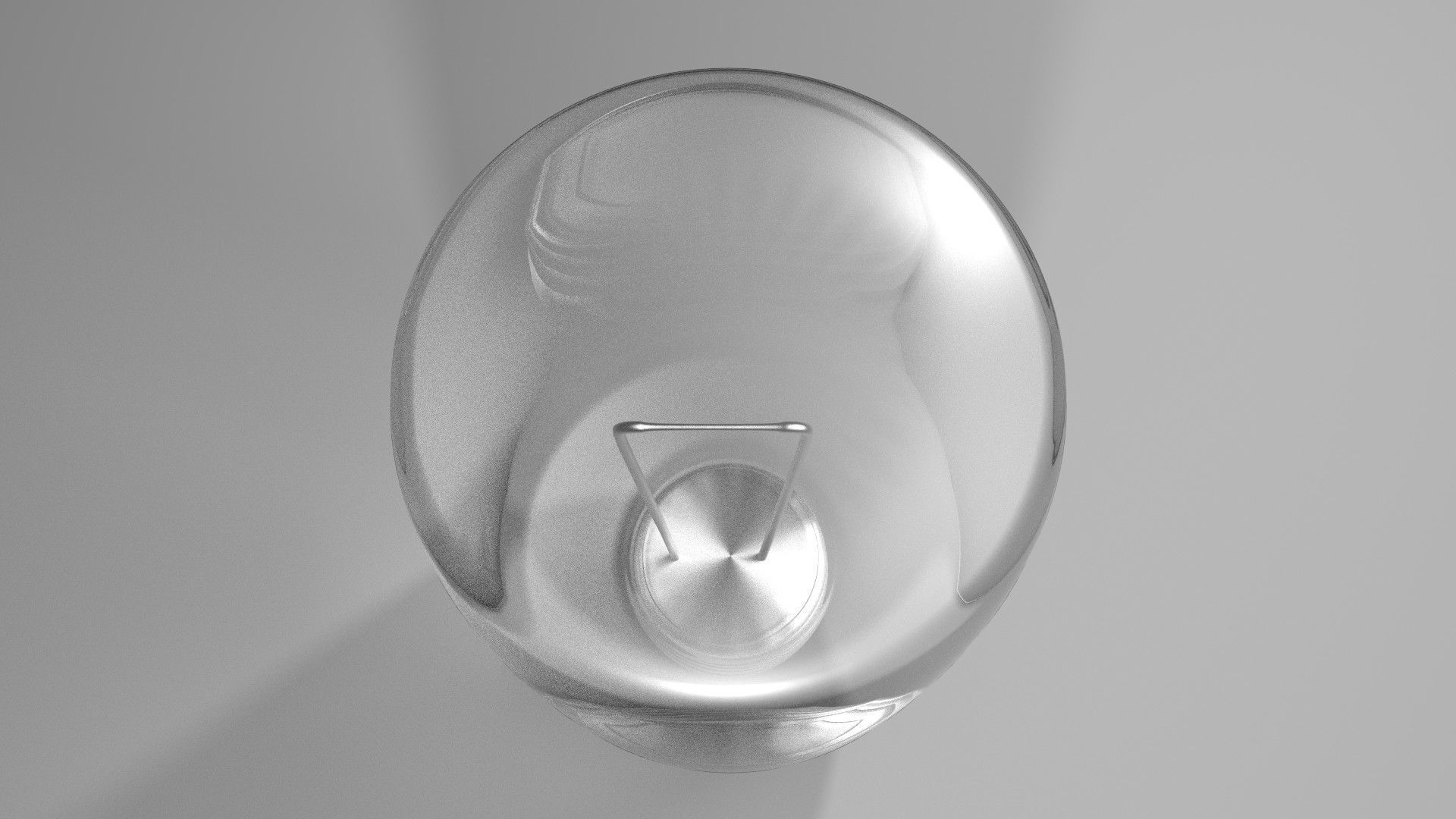 Light Bulb - Cylinder 3D model_2