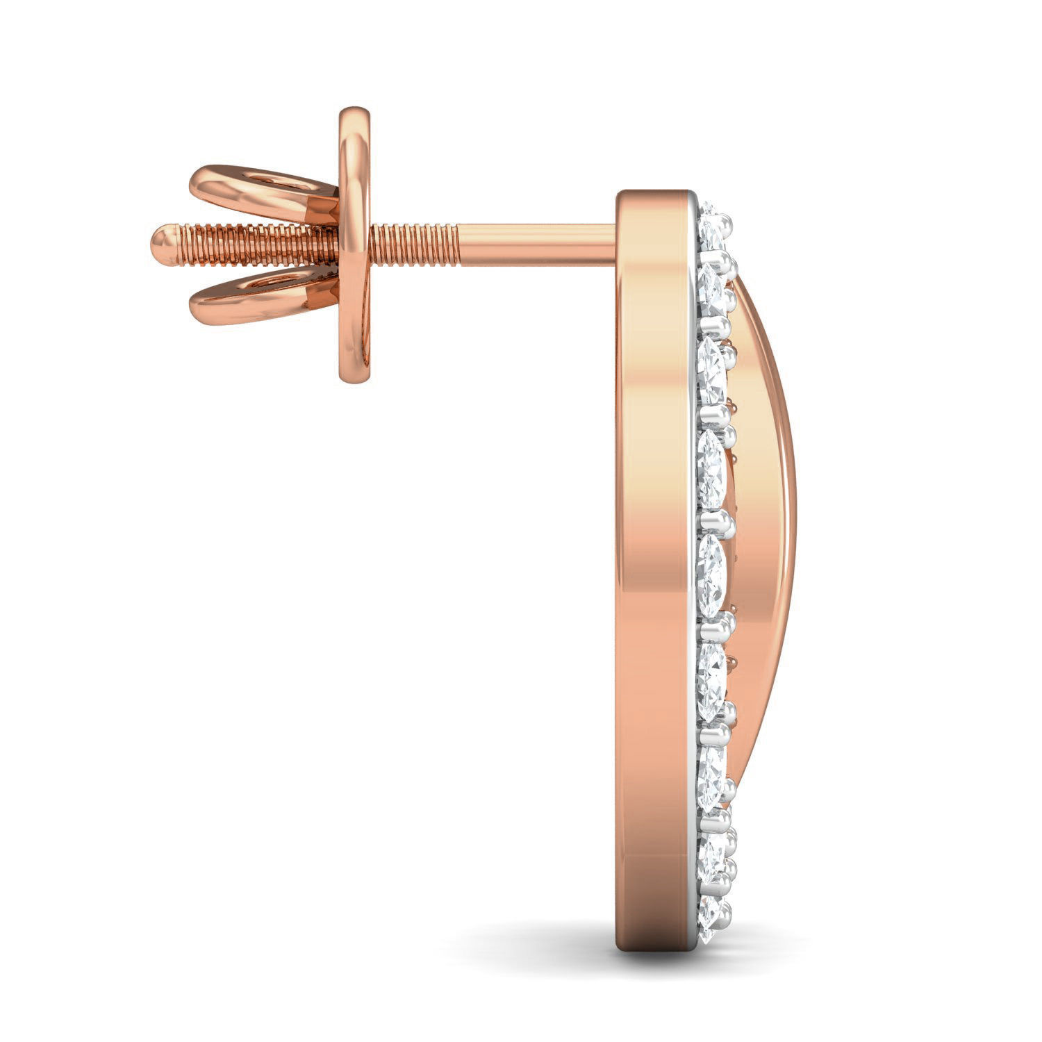 Women Ring Earrings Pendant set 3dm stl 3mf glb render details 3D print model_17