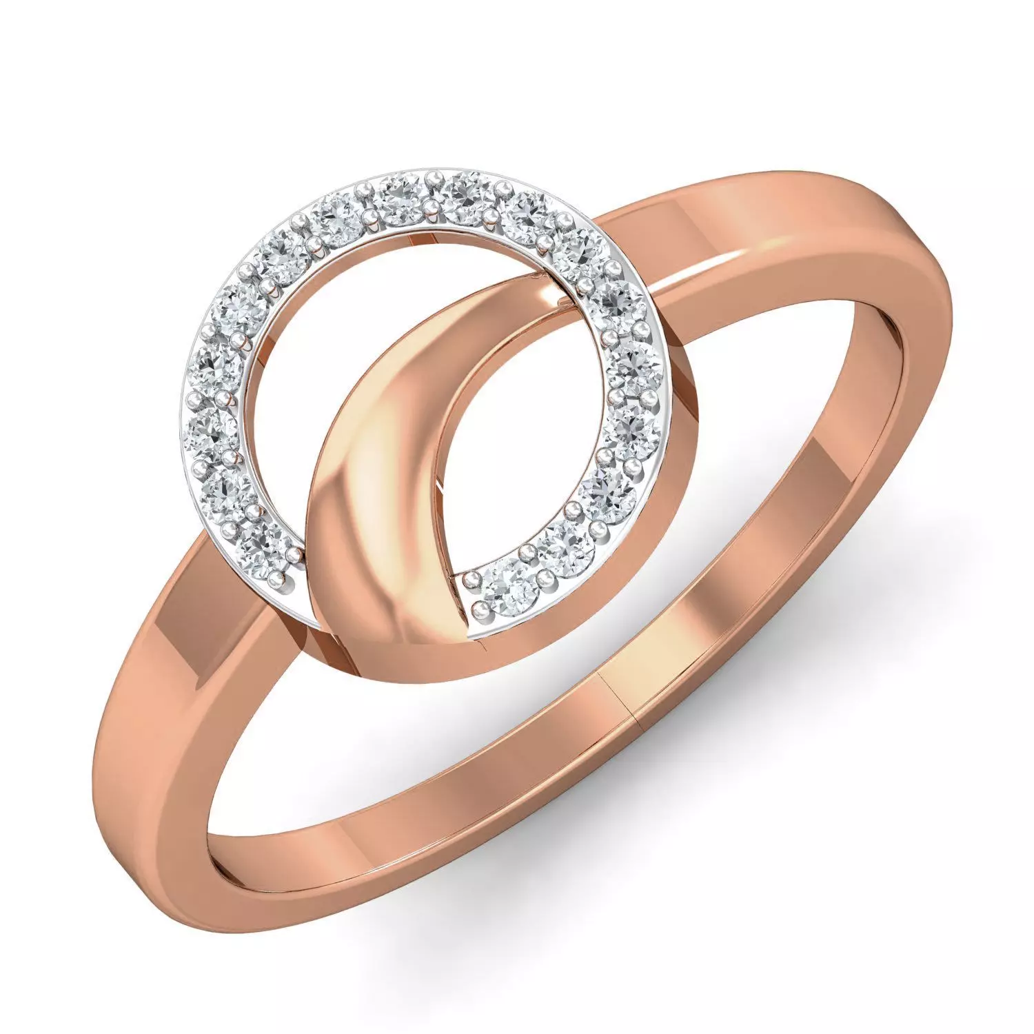 Women Ring Earrings Pendant set 3dm stl 3mf glb render details 3D print model_0