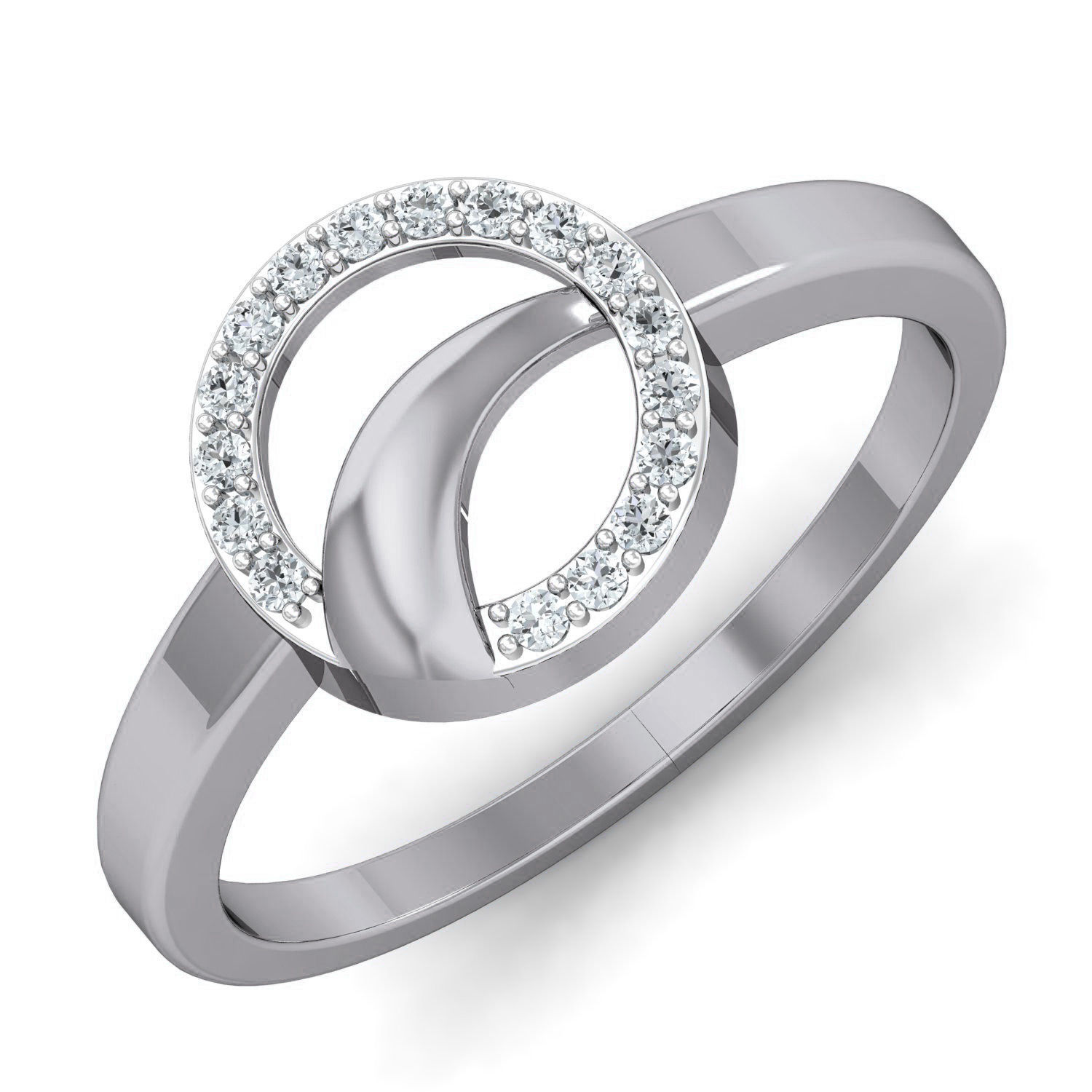 Women Ring Earrings Pendant set 3dm stl 3mf glb render details 3D print model_22