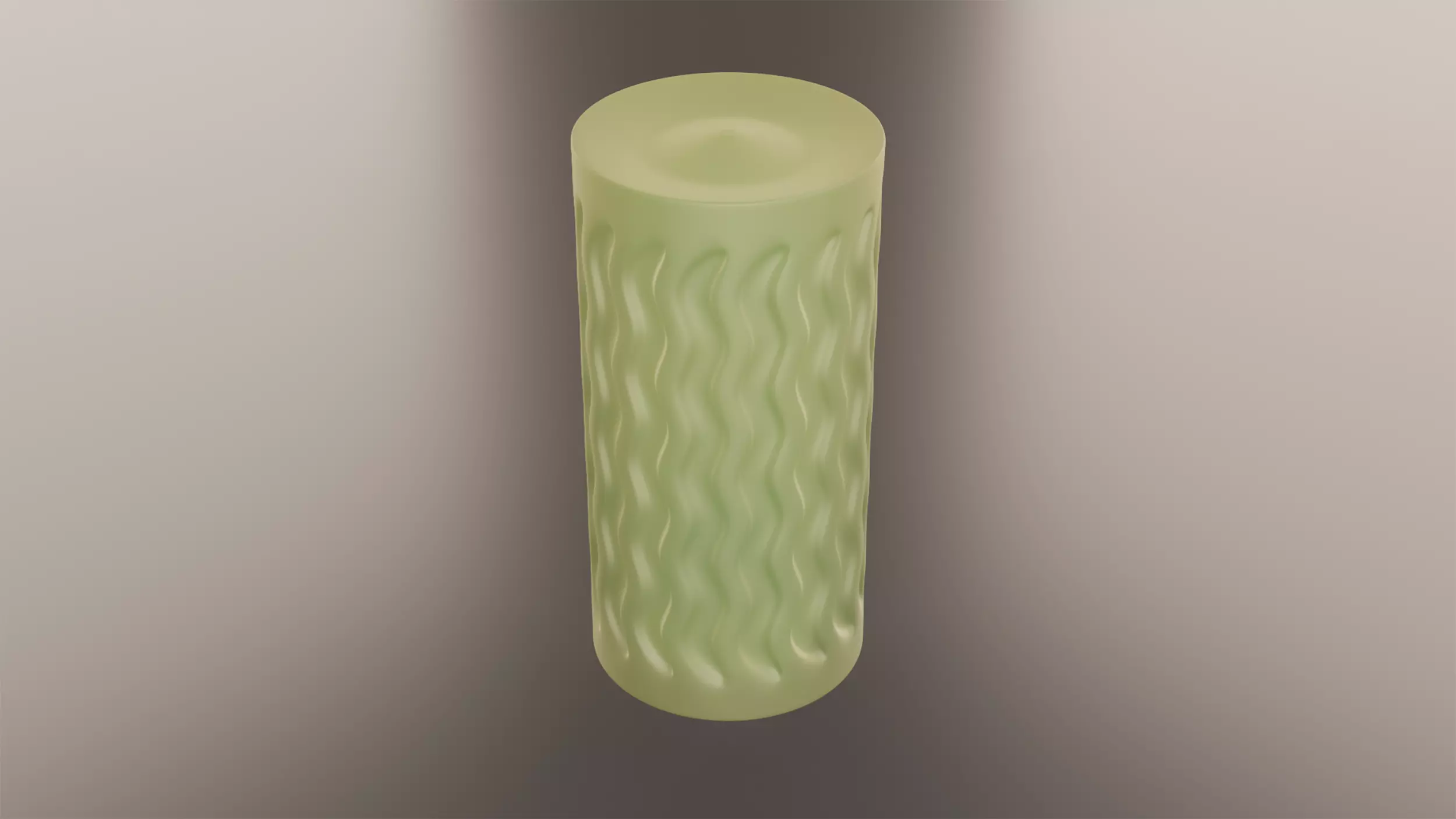 Downloadable 3D Print STL Files for Candle Making Cylindrical 3D print model