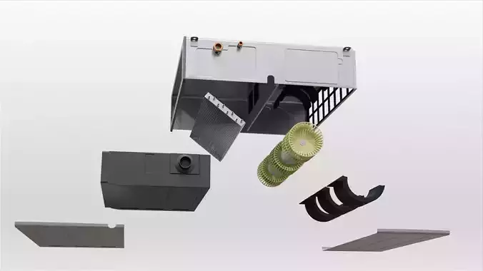 Ducted air conditioning system