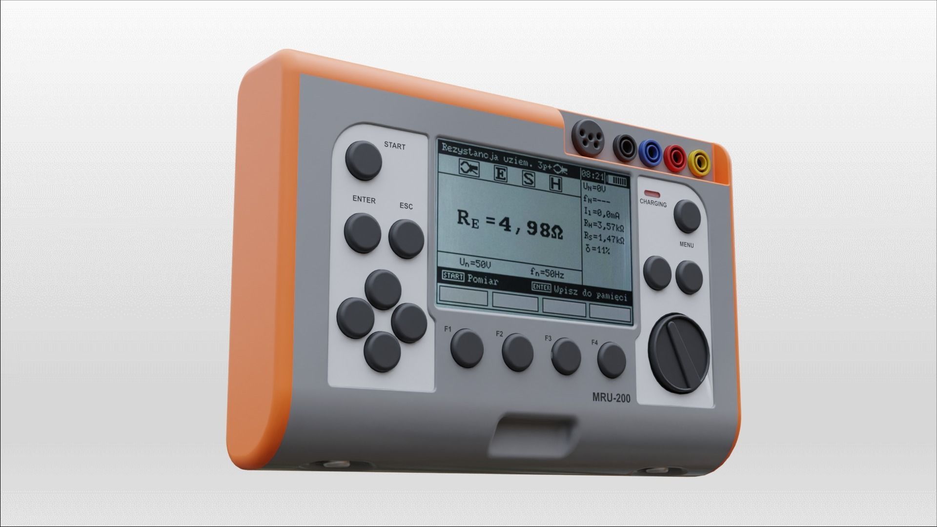 Digital multimeter meter 3D model_1