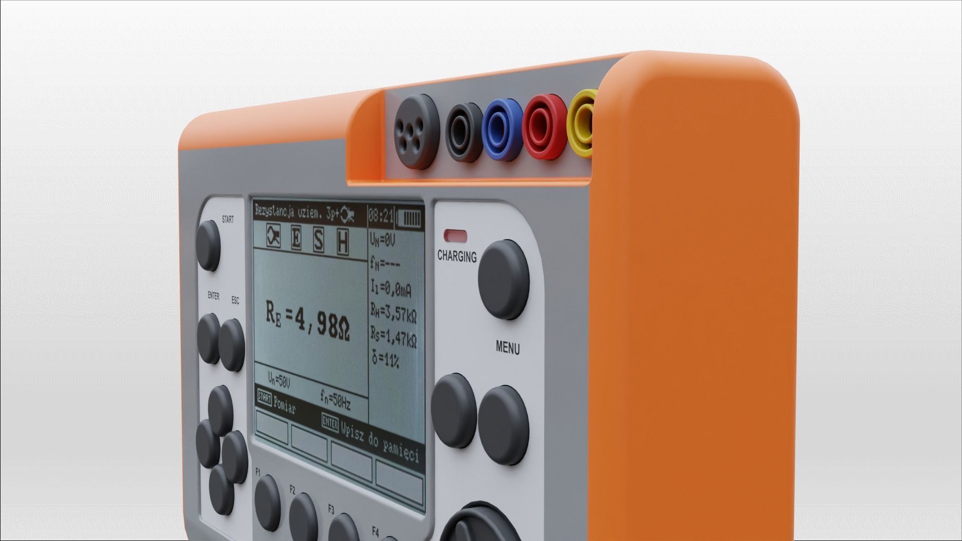 Digital multimeter meter 3D model_2