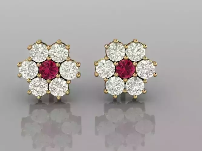 flower earring