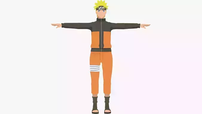 Naruto Shippuden 3D model