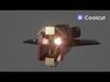 Sci-Fi Space Ship  Free 3D model_1