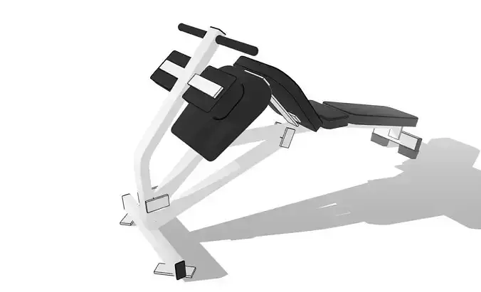Press Bench 3D model