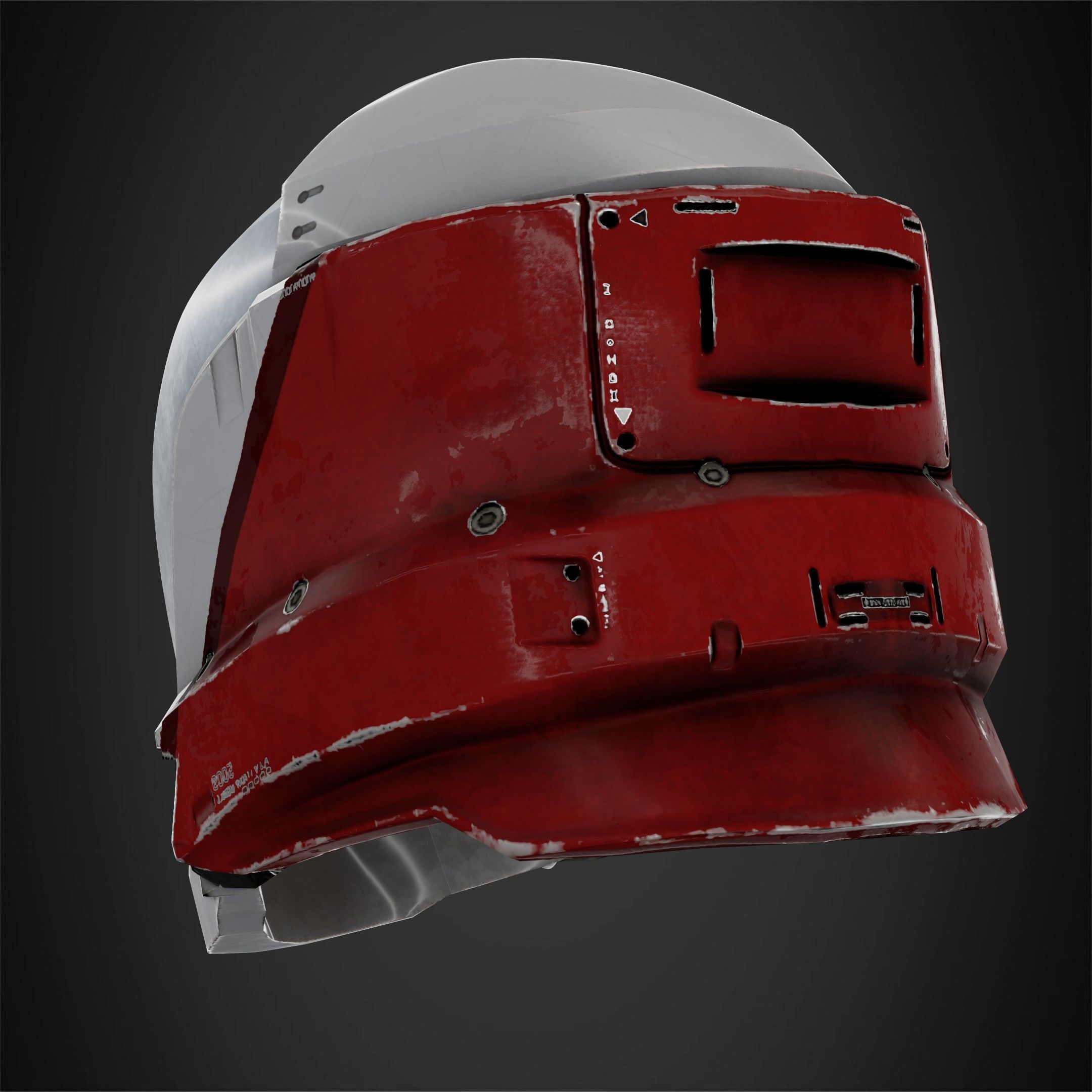 Destiny 2 Noble Constant Type 2 Helmet for Cosplay 3D print model_5