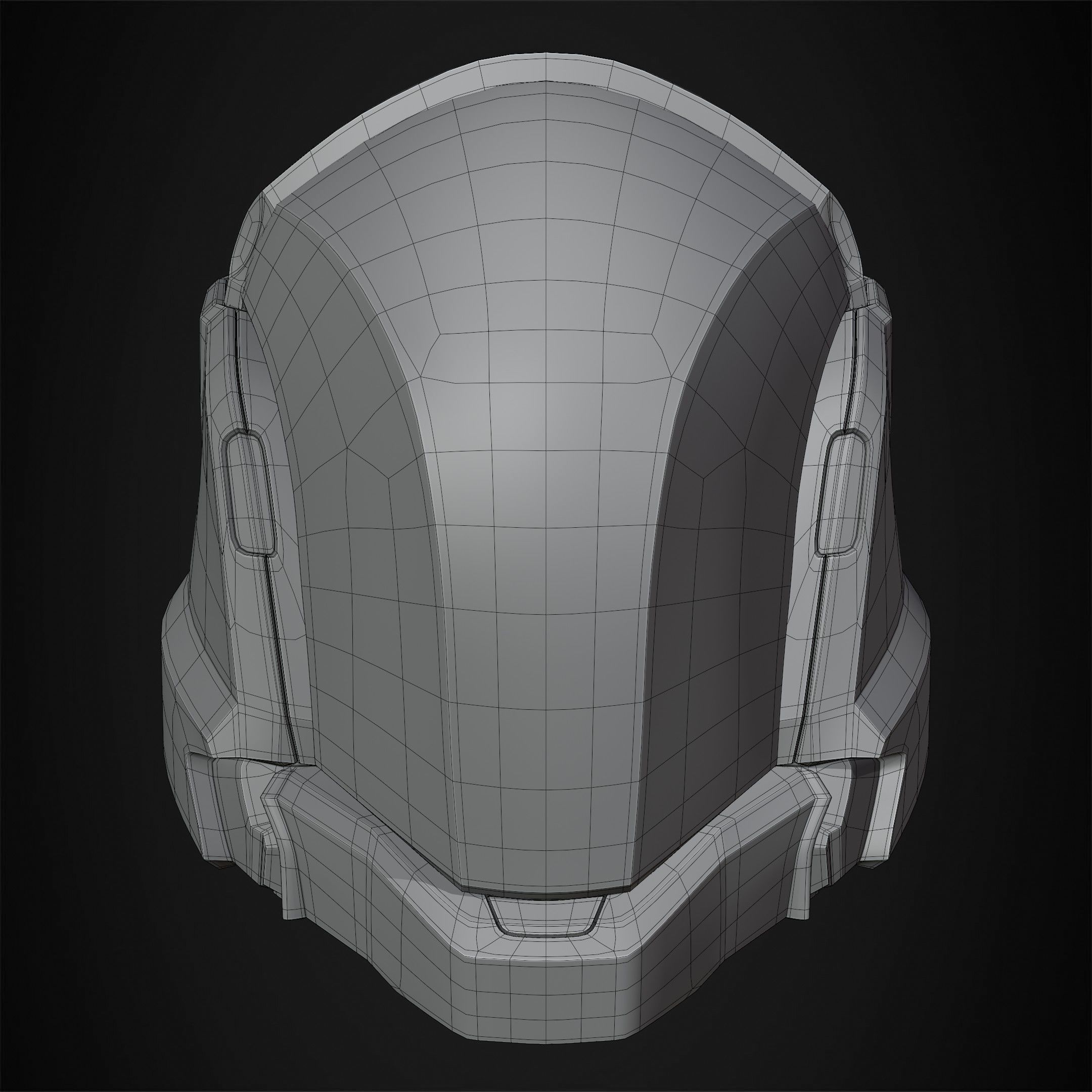 Destiny 2 Noble Constant Type 2 Helmet for Cosplay 3D print model_15