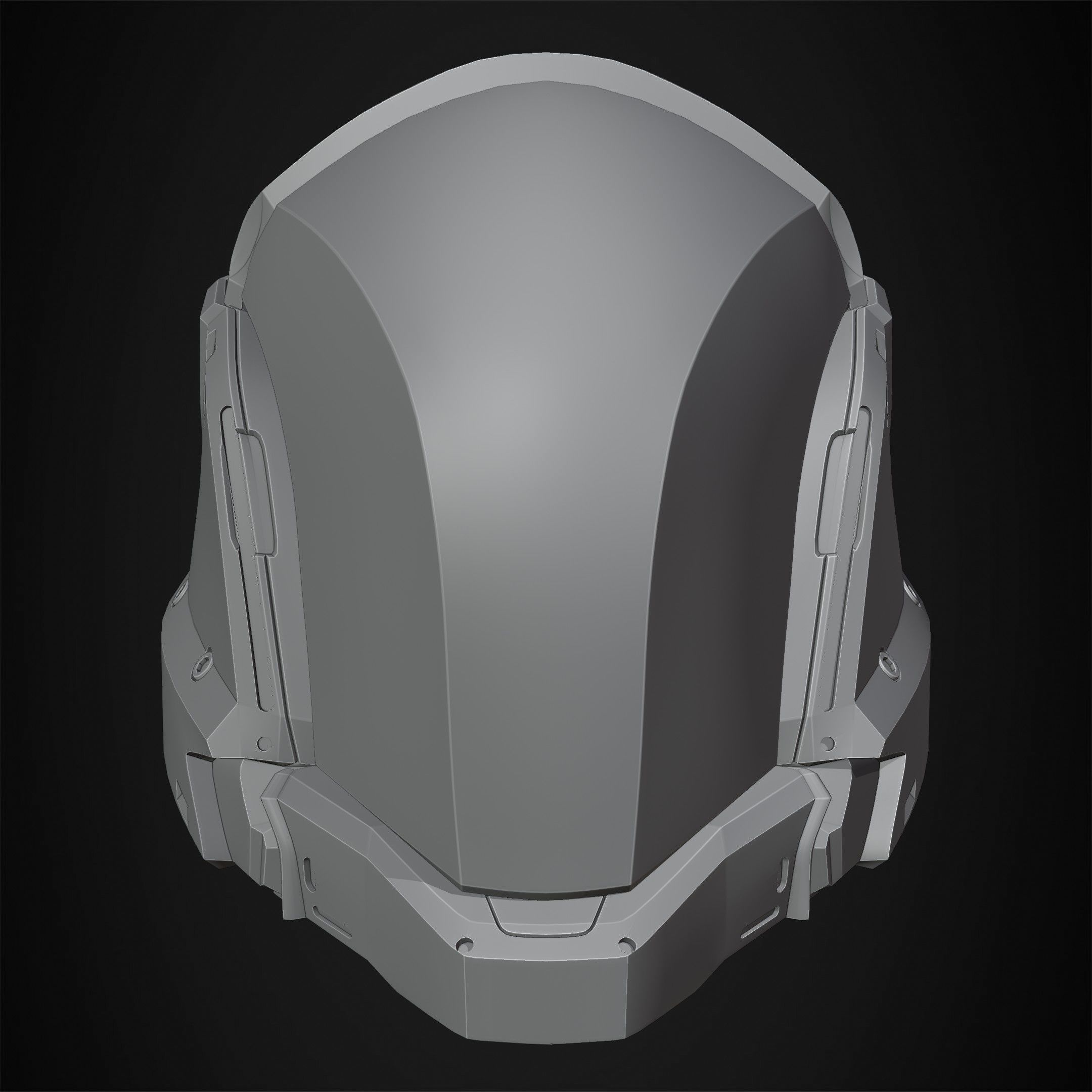 Destiny 2 Noble Constant Type 2 Helmet for Cosplay 3D print model_14