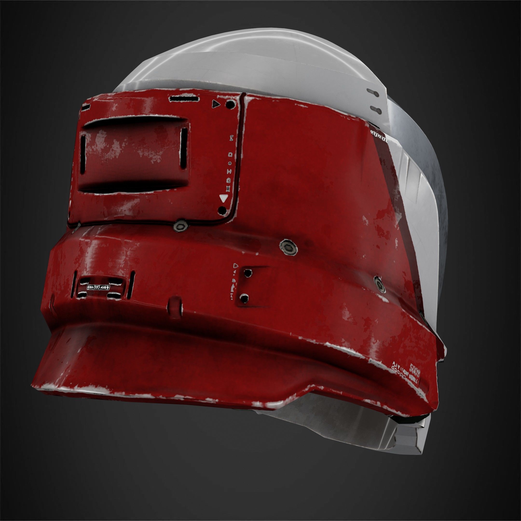 Destiny 2 Noble Constant Type 2 Helmet for Cosplay 3D print model_7