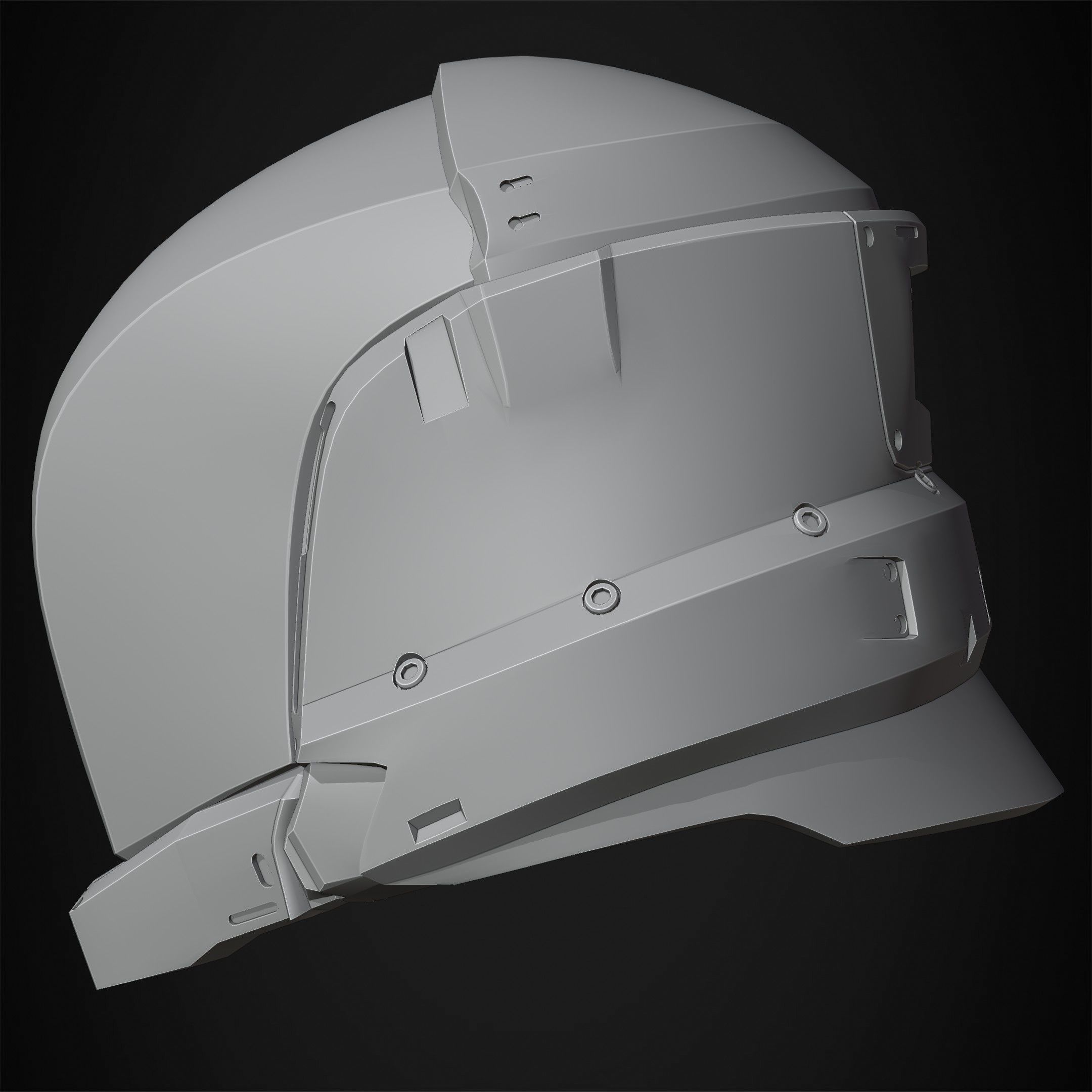 Destiny 2 Noble Constant Type 2 Helmet for Cosplay 3D print model_18