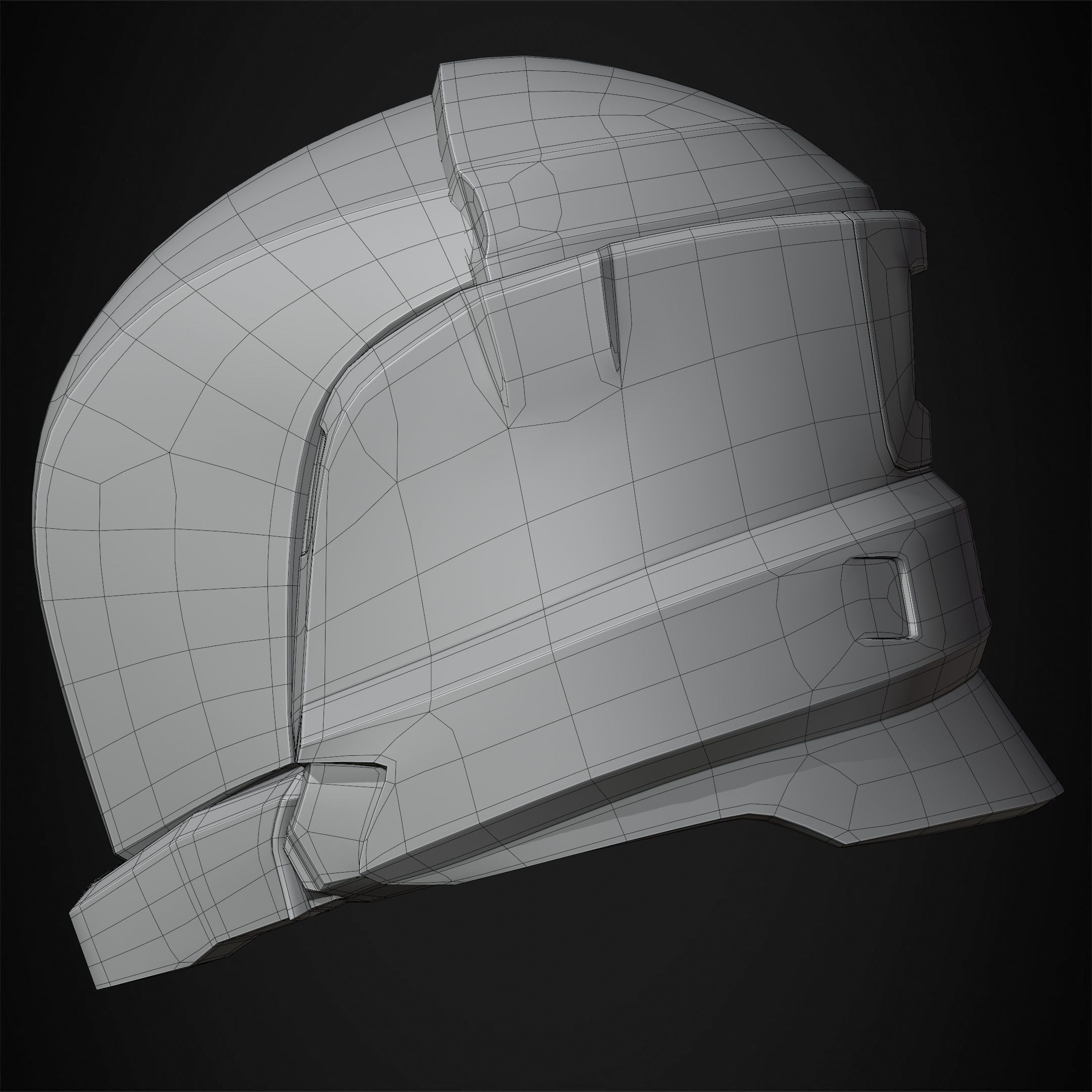 Destiny 2 Noble Constant Type 2 Helmet for Cosplay 3D print model_19