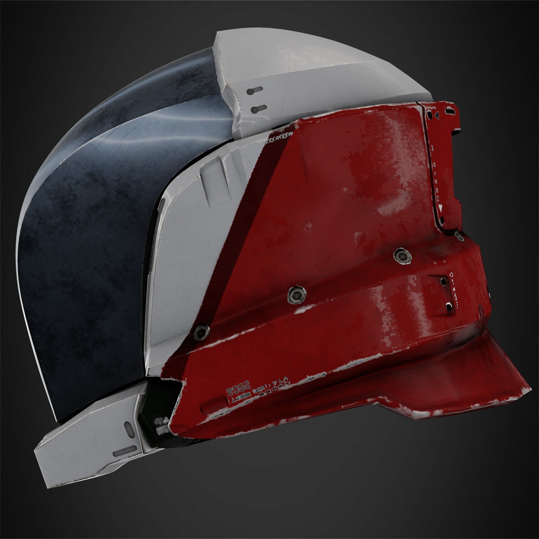 Destiny 2 Noble Constant Type 2 Helmet for Cosplay 3D print model_4