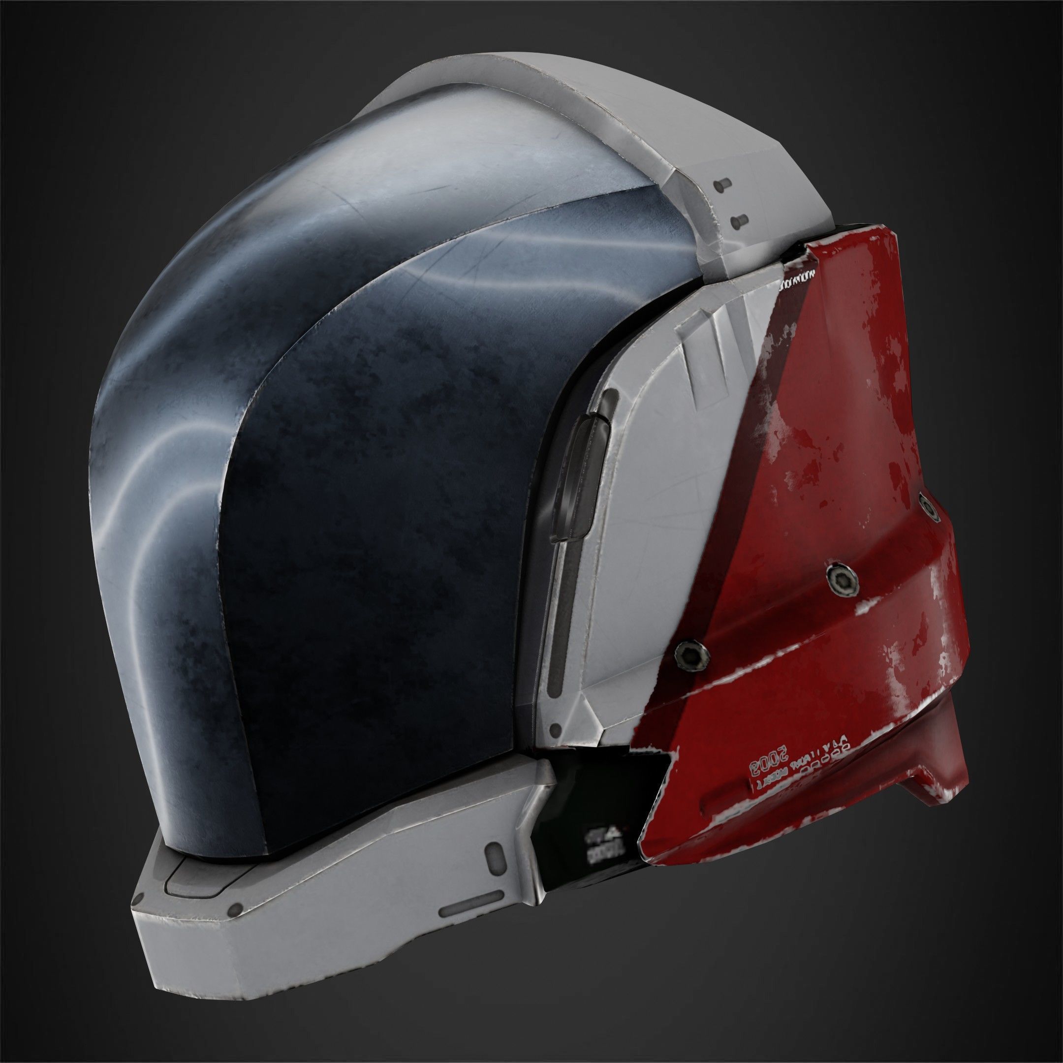 Destiny 2 Noble Constant Type 2 Helmet for Cosplay 3D print model_3