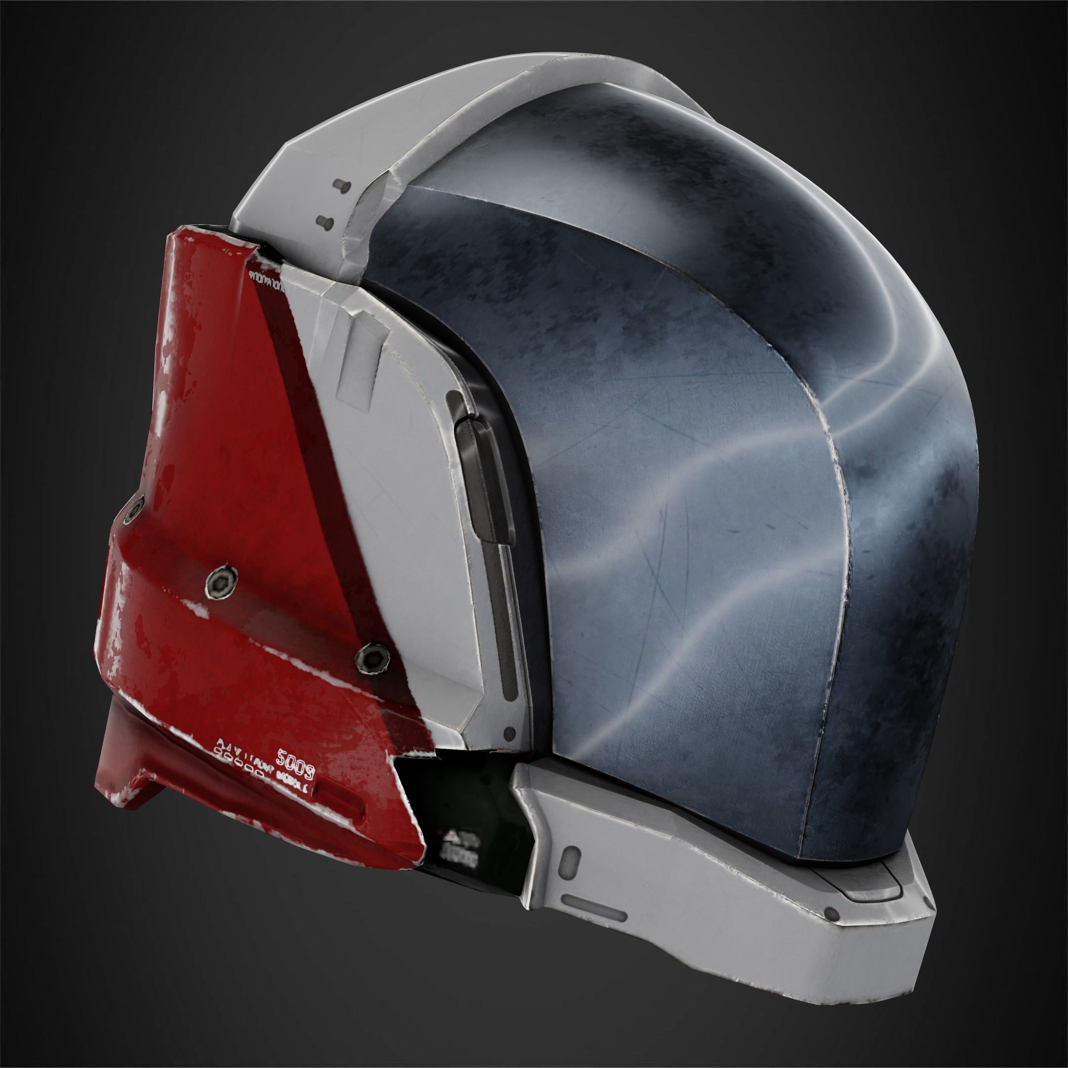 Destiny 2 Noble Constant Type 2 Helmet for Cosplay 3D print model_9