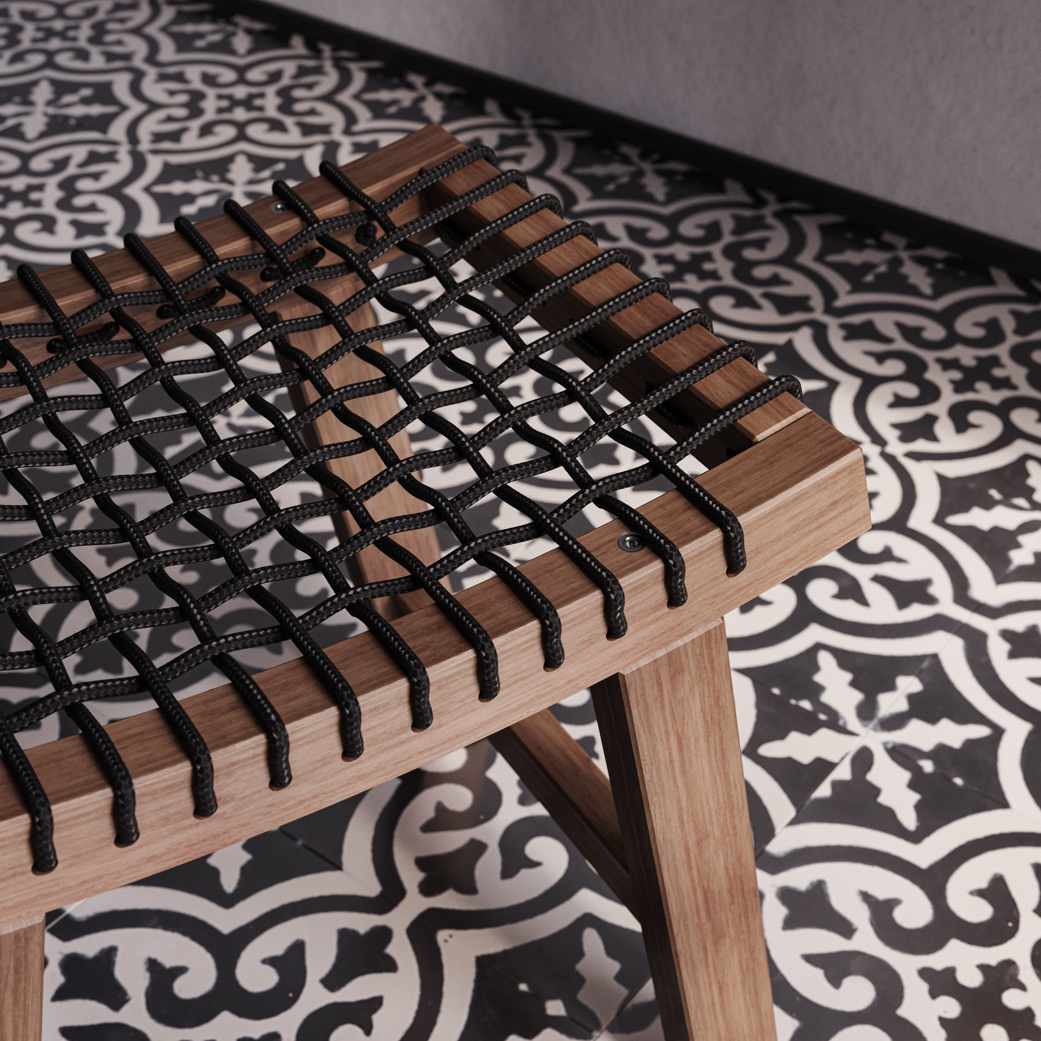Ikea Stackholmen stool 3D model_2