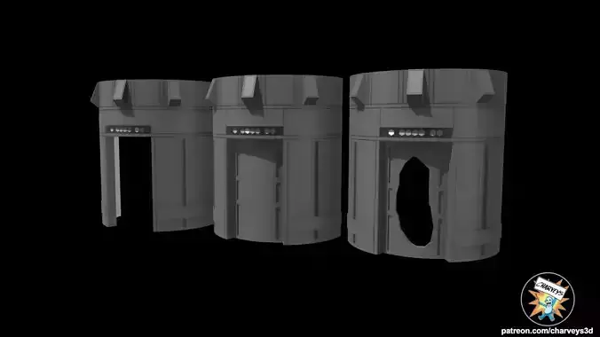 Star Wars Death Star Elevators for action figures