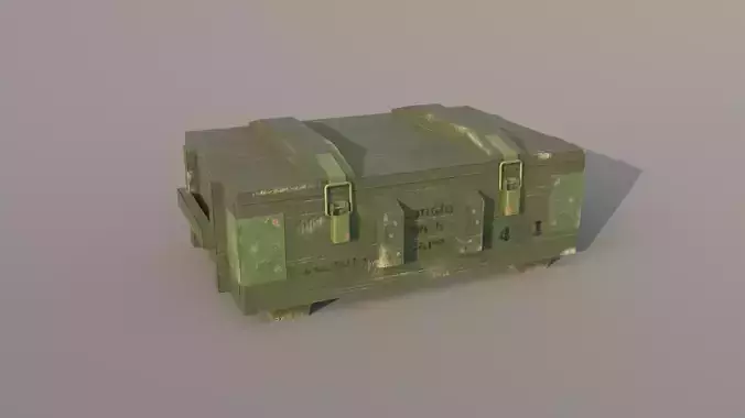 Military Box game-ready