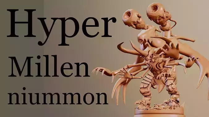 millenniummon 3D print model