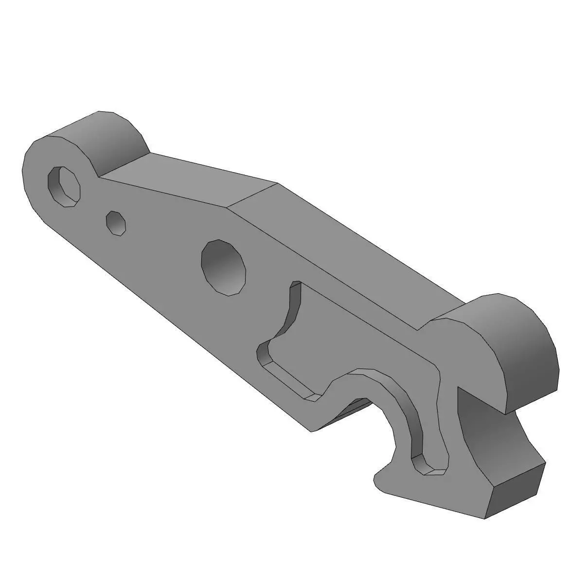BRACKET CLICK BABY CARRIAGE 3D print model_0