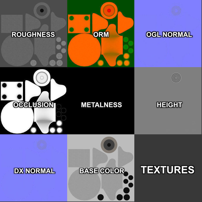 Vintage Webcam Low-poly 3D model_22