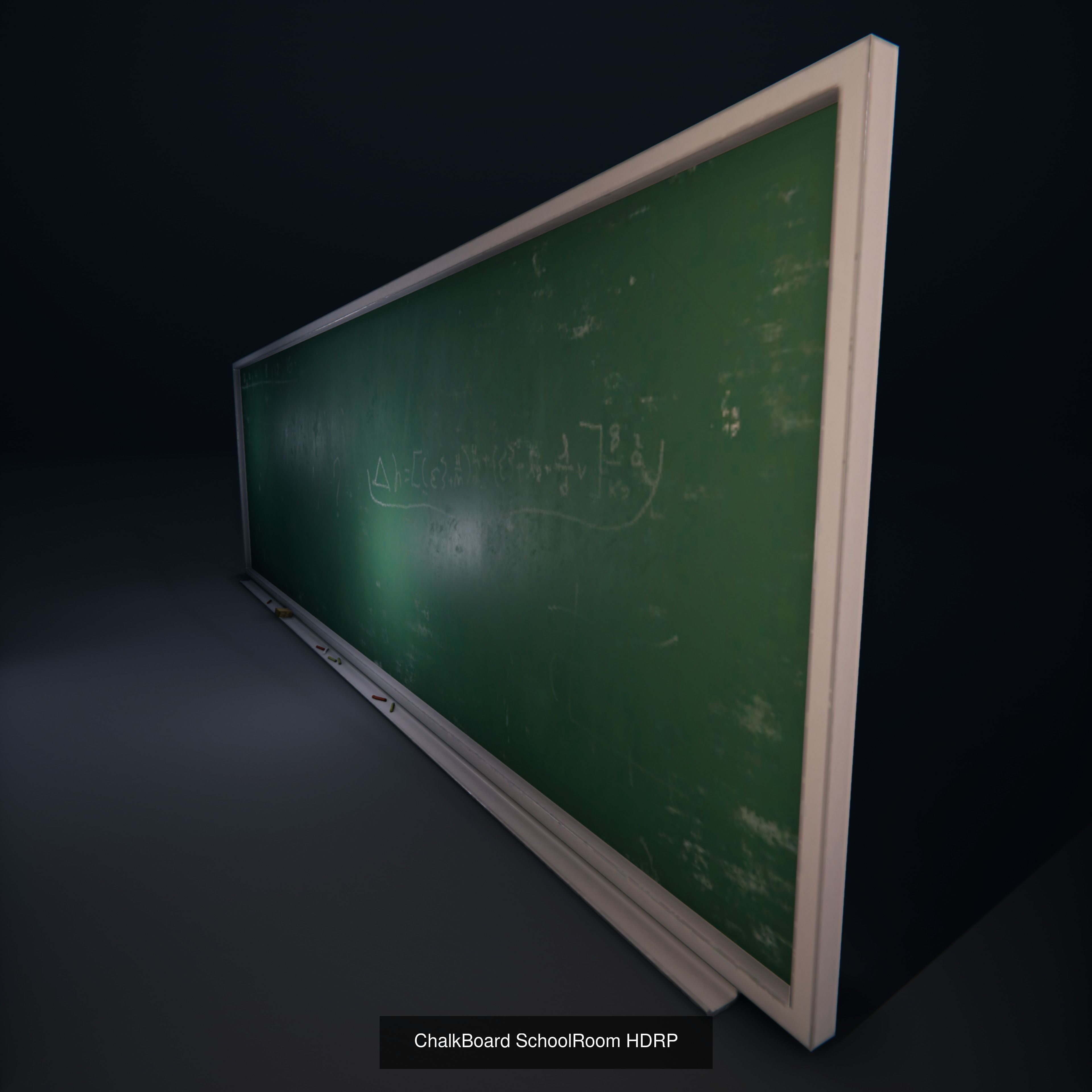 ClassRoom Scene 3D Model Collection_25
