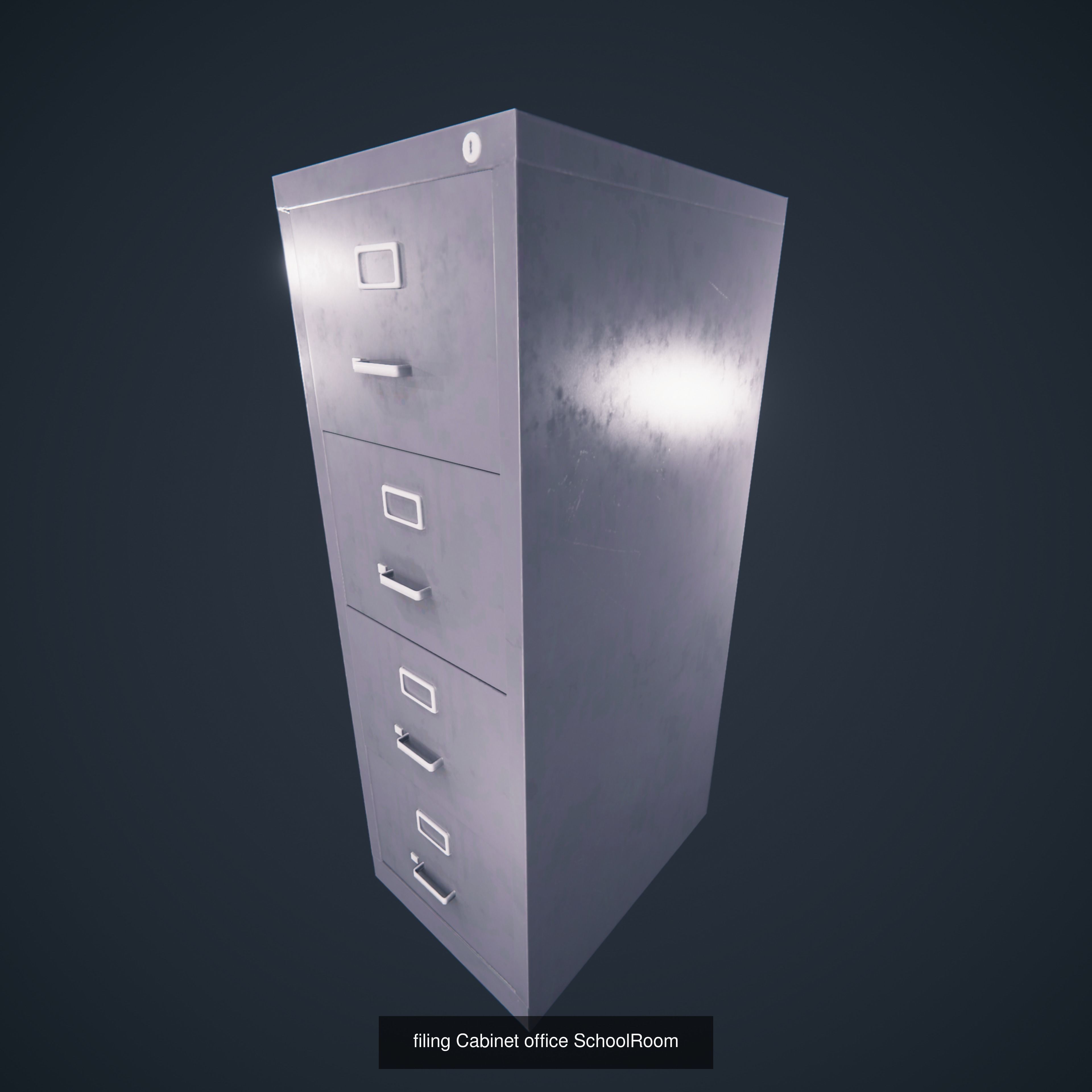 ClassRoom Scene 3D Model Collection_16