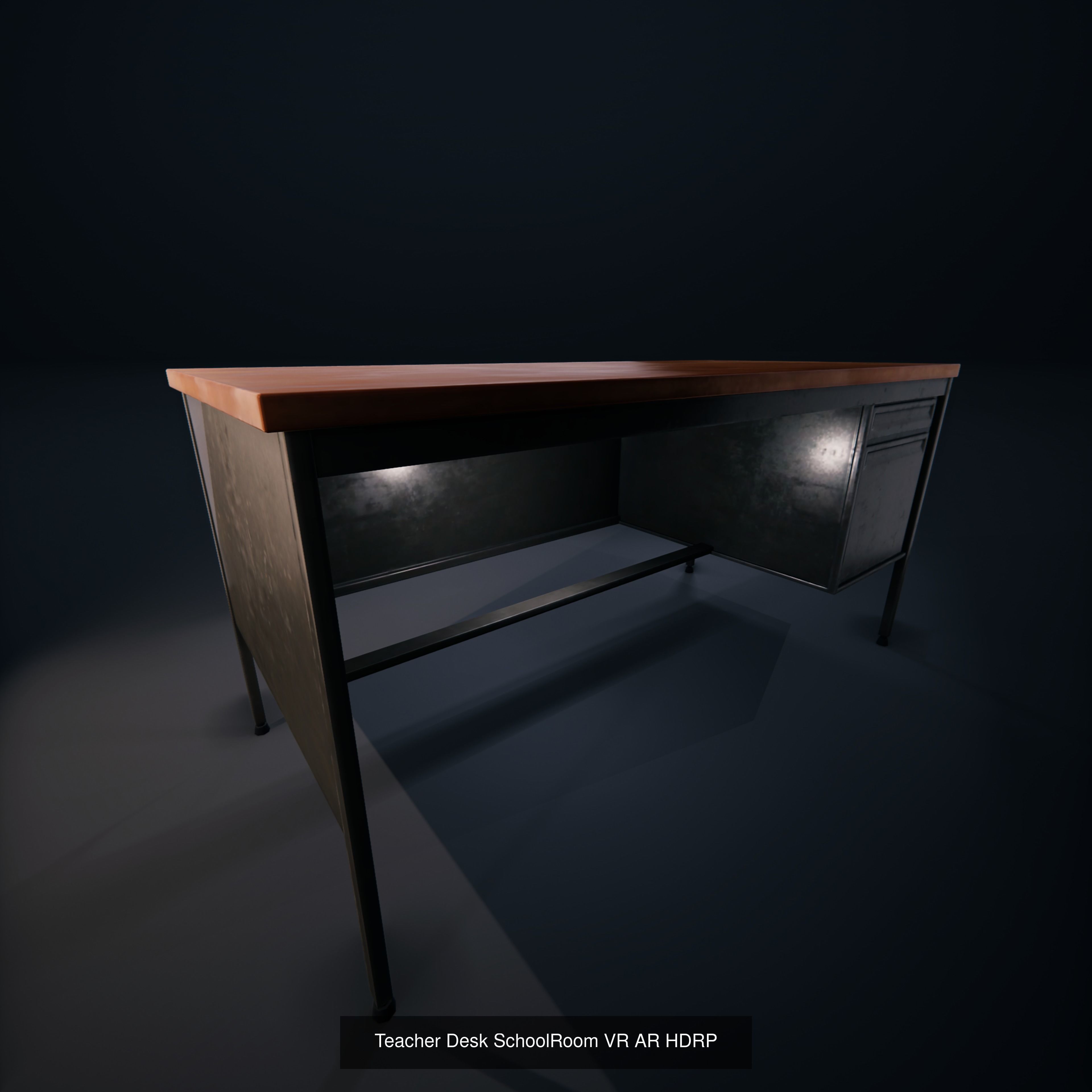 ClassRoom Scene 3D Model Collection_24